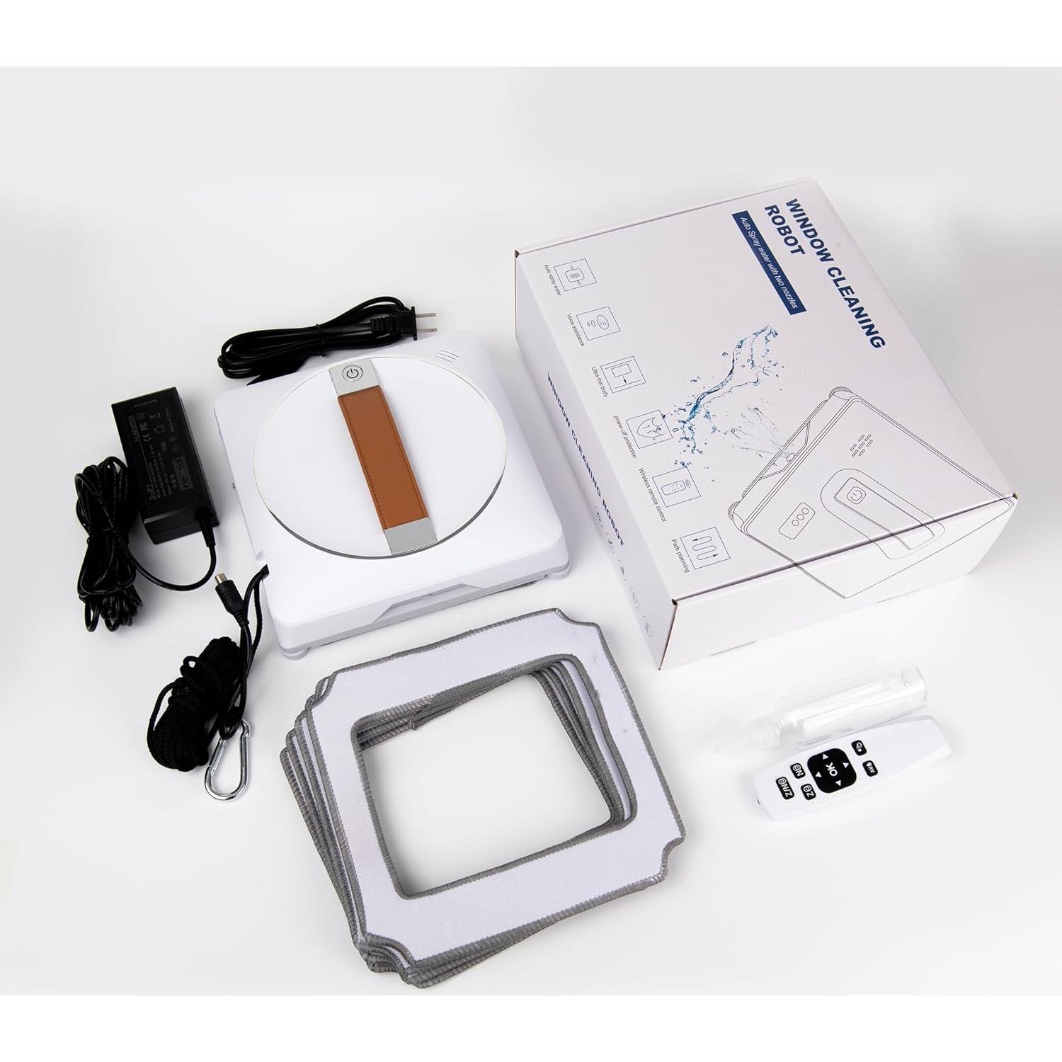 Robot Limpiador de Ventanas EXVEST 2500Pa Inteligente 40ml