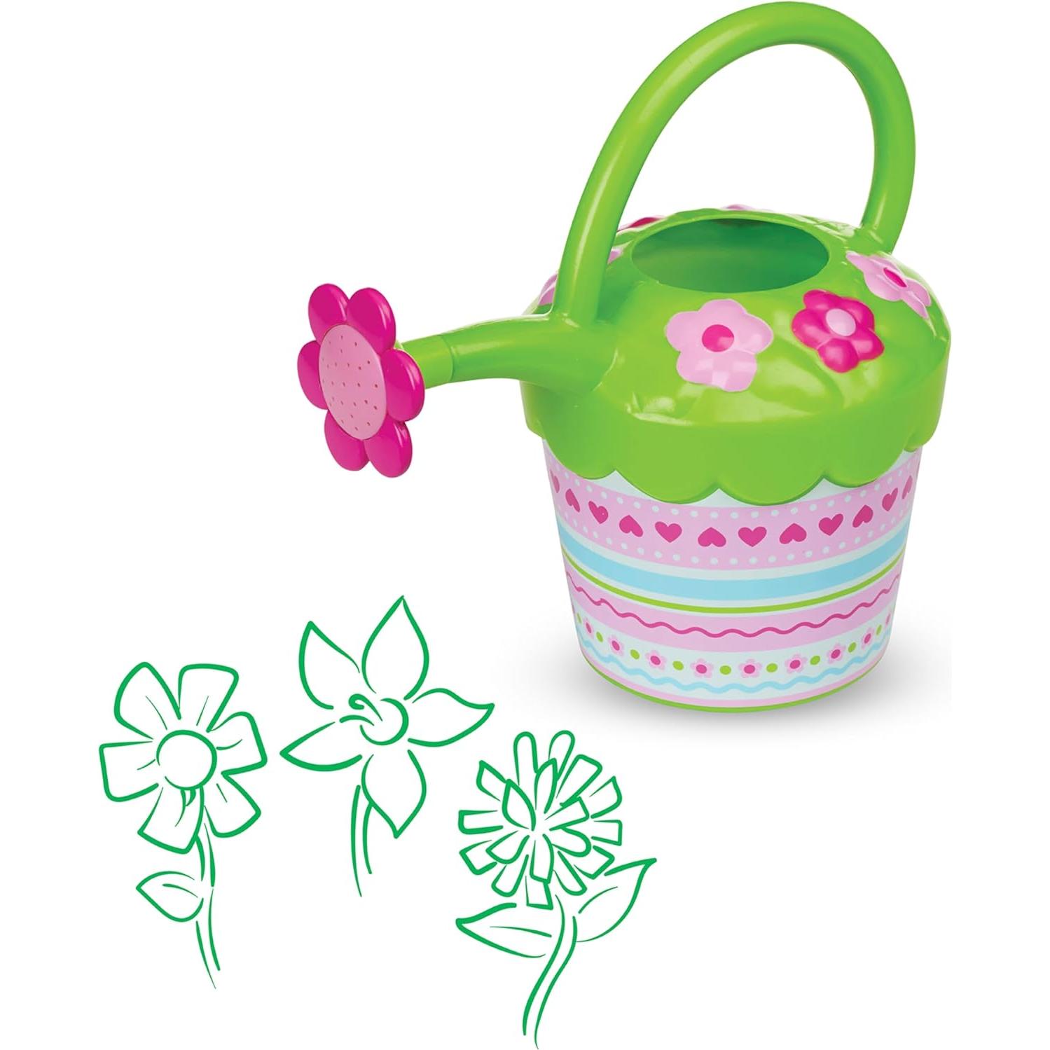 Regadera Infantil Melissa & Doug Bonitas Pétalos 24x16cm