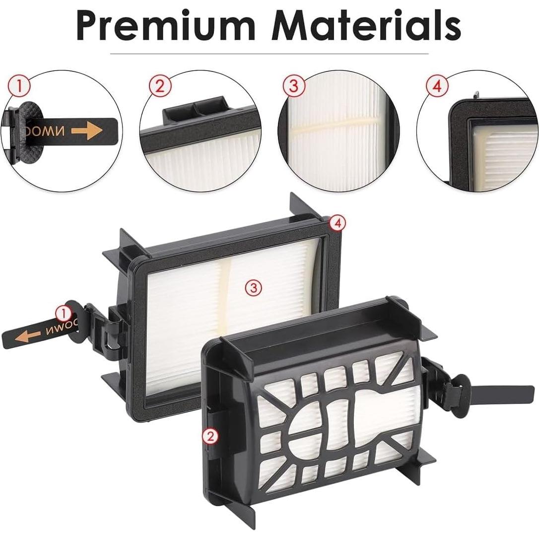 Filtros de Reemplazo HEPA Genérico para Aspiradora Shark AV2501AE