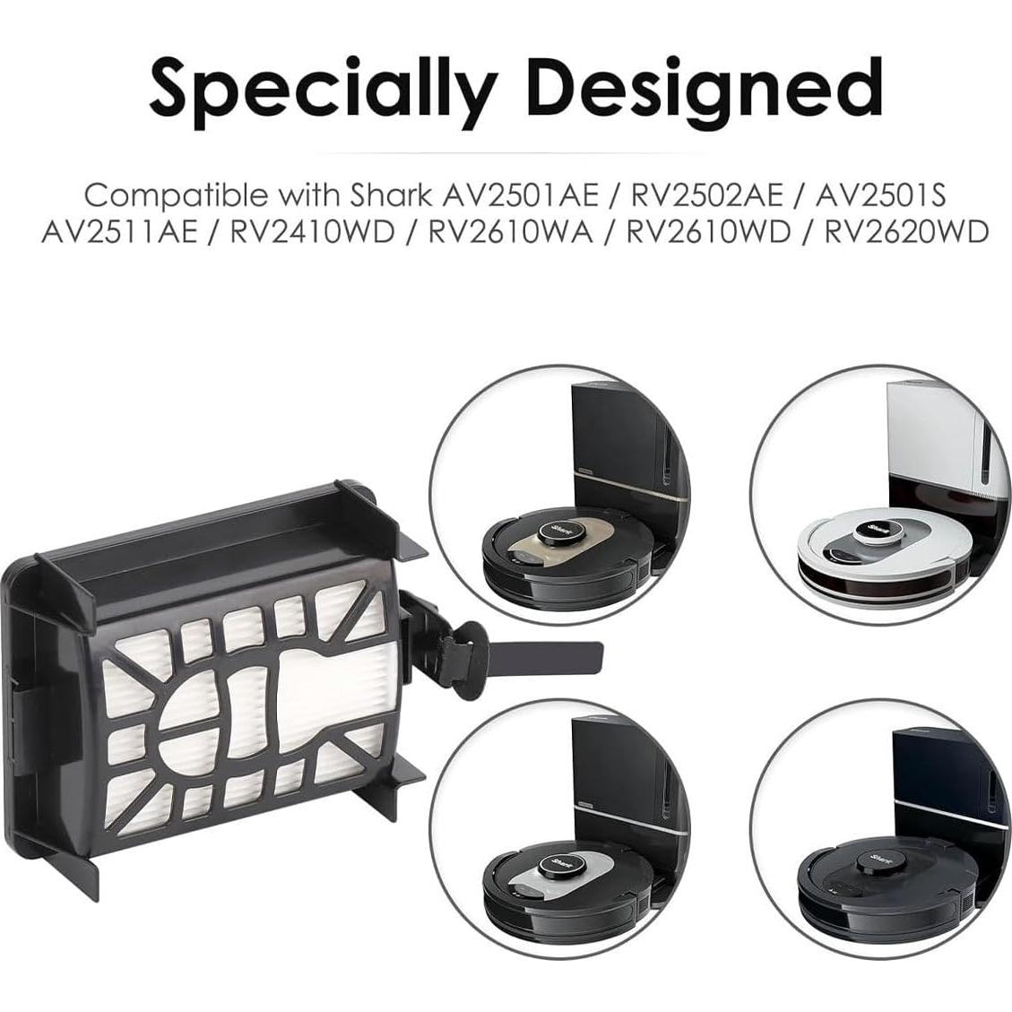 Filtros de Reemplazo HEPA Genérico para Aspiradora Shark AV2501AE