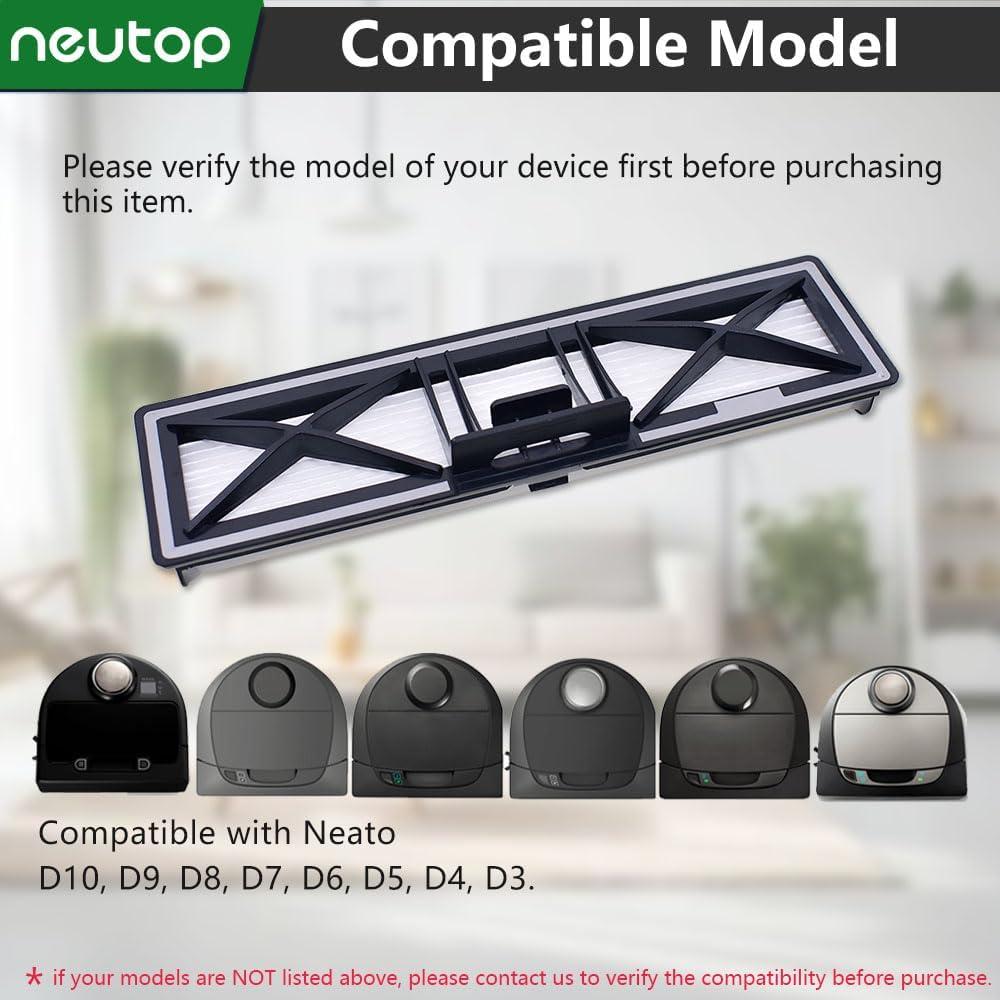 Filtros HEPA H12 Neutop para Aspiradoras Robóticas - Paquete de 5