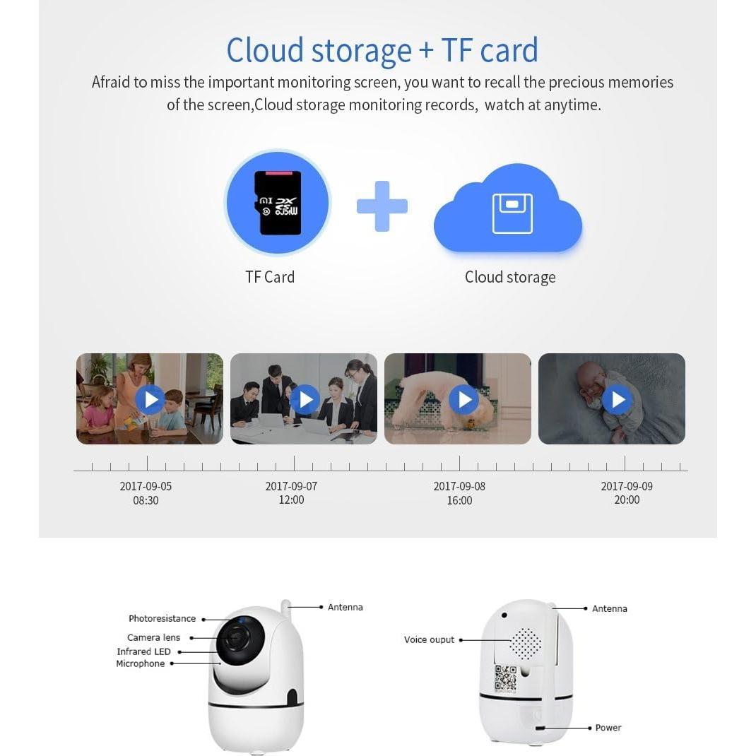 Cámara IP Mini Servicios de Tecnología Asistiva 720p Wi-Fi