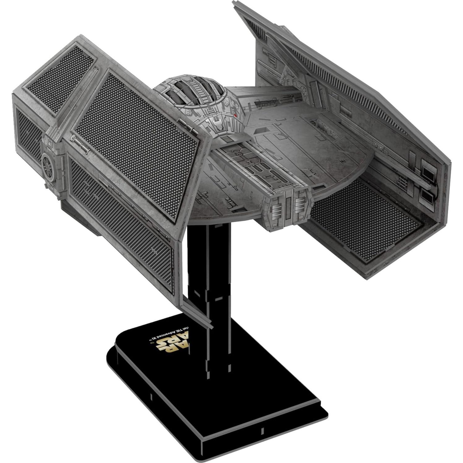 Kit de Modelo 3D Star Wars TIE Advanced 4D Build 160 Piezas