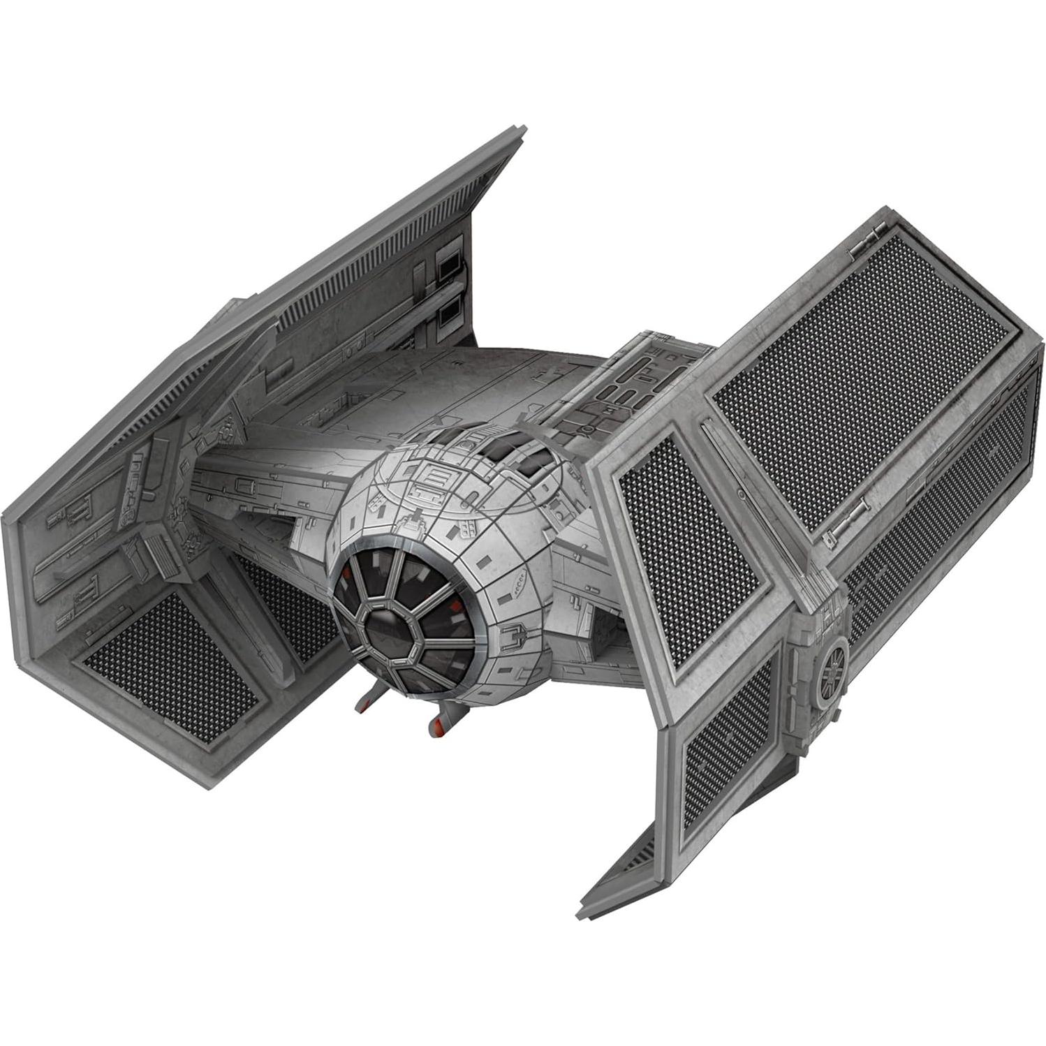 Kit de Modelo 3D Star Wars TIE Advanced 4D Build 160 Piezas