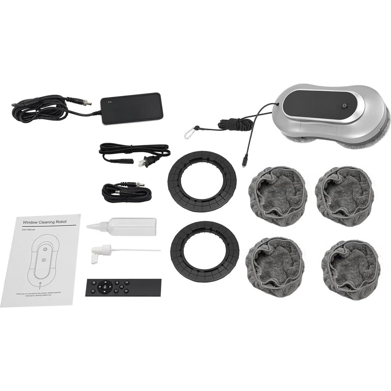 Robot Limpiador de Ventanas MOCHAG con Control Remoto 80W