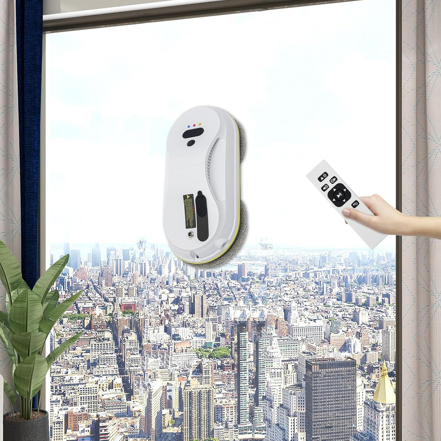 Robot Limpiador de Ventanas CheriMuMu DM68568 con Control Remoto