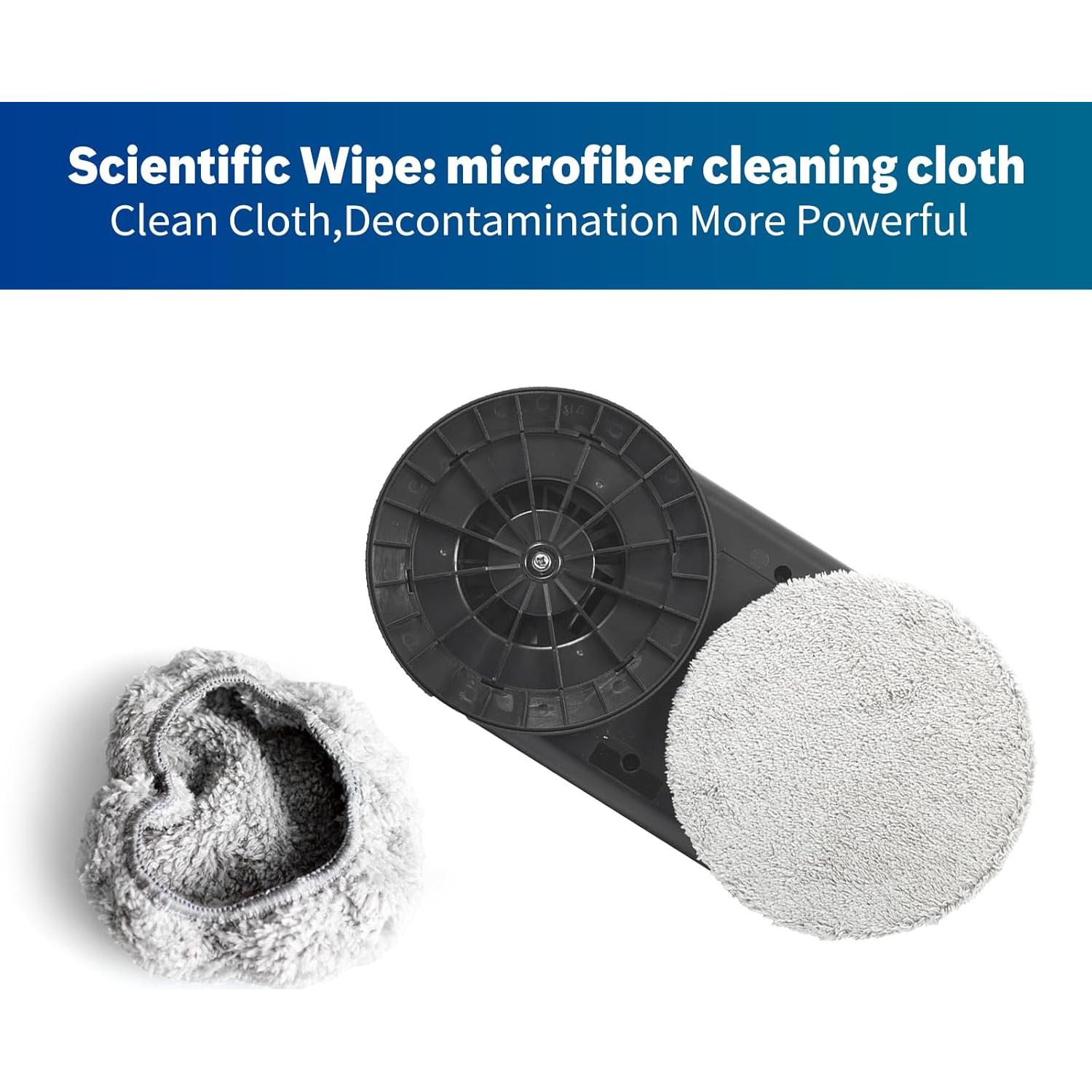 Almohadillas de limpieza SUNSMAI para robot limpiacristales 12pcs