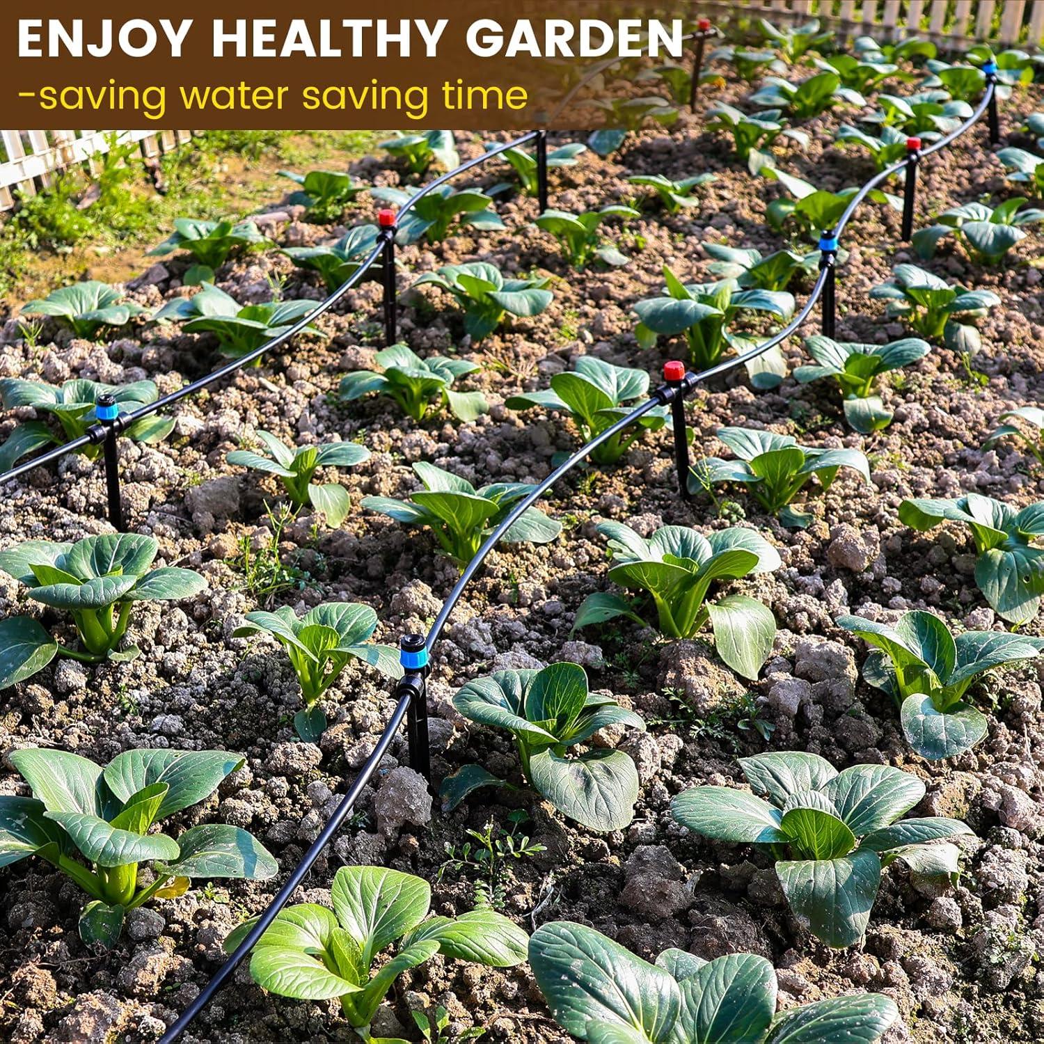 Kit de riego por goteo Eledom 11,15 m automático para jardín