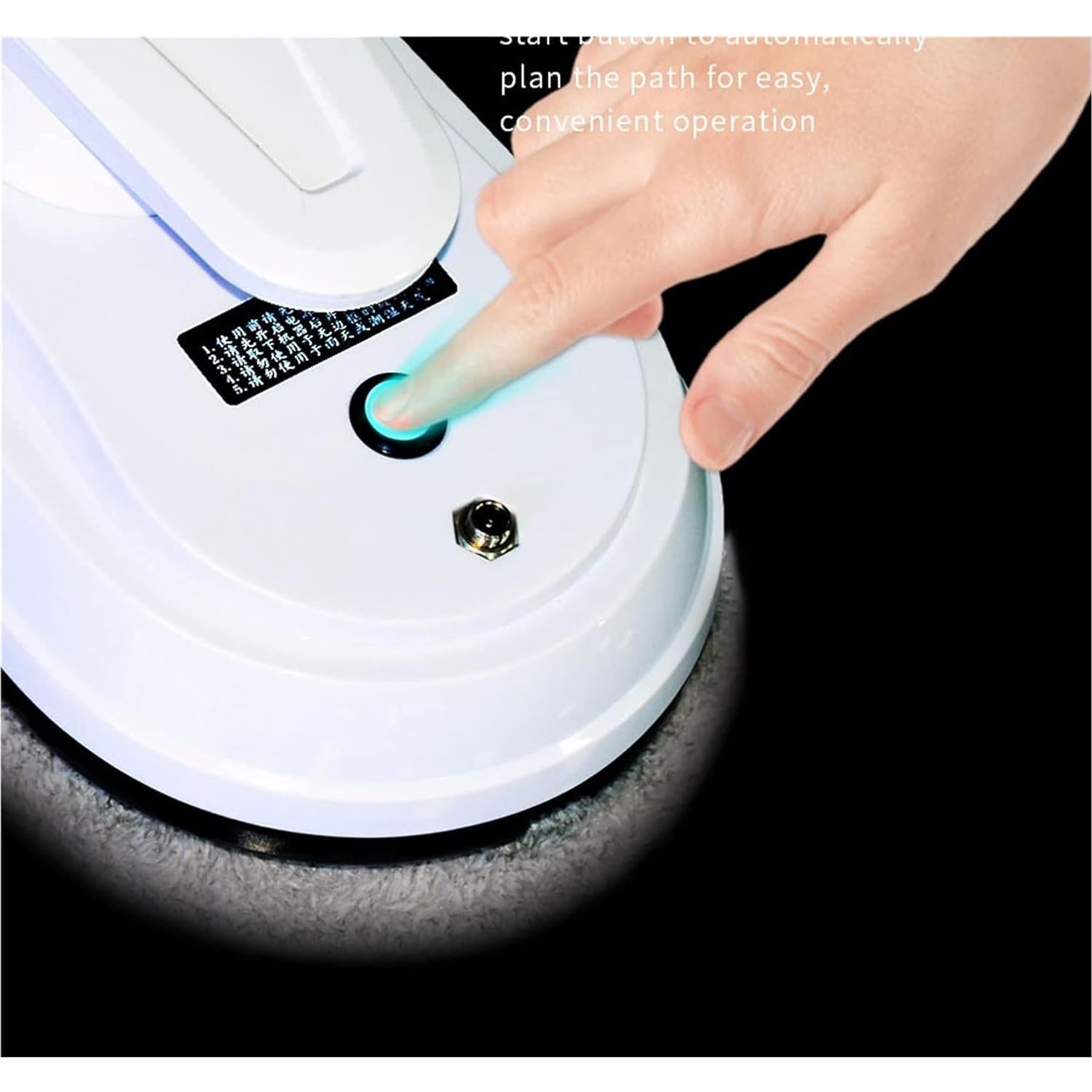 Smart Glass Cleaning Robotic Window Cleaning Robot Cleaning Cloths Automatic Window Cleaning Robot Home Robot Vacuum Cleaner Window Cleaning Robot for Windows, Tiles, Bat(