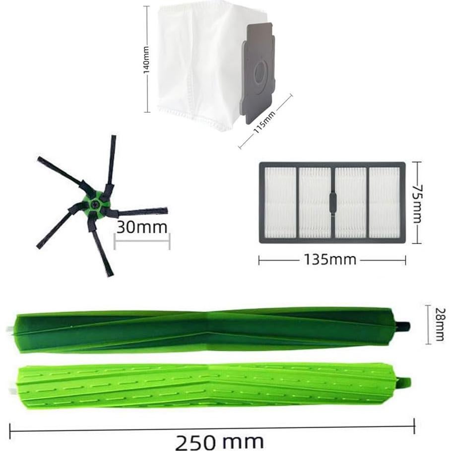 Kit de Repuestos para iRobot Roomba s9+ y s9 Plus - 14 Piezas