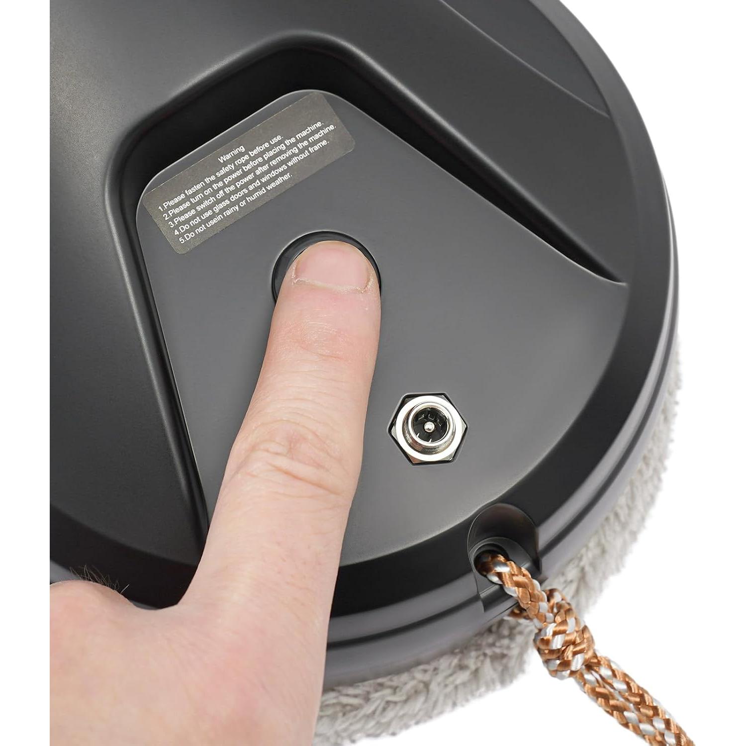 Limpiador de Ventanas Eléctrico 2800Pa con Spray Automático