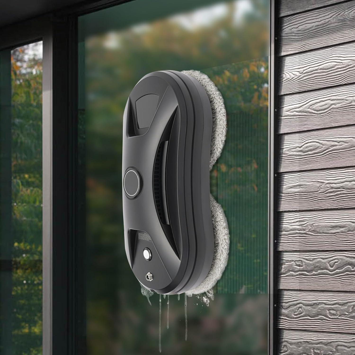 Limpiador de Ventanas Eléctrico 2800Pa con Spray Automático