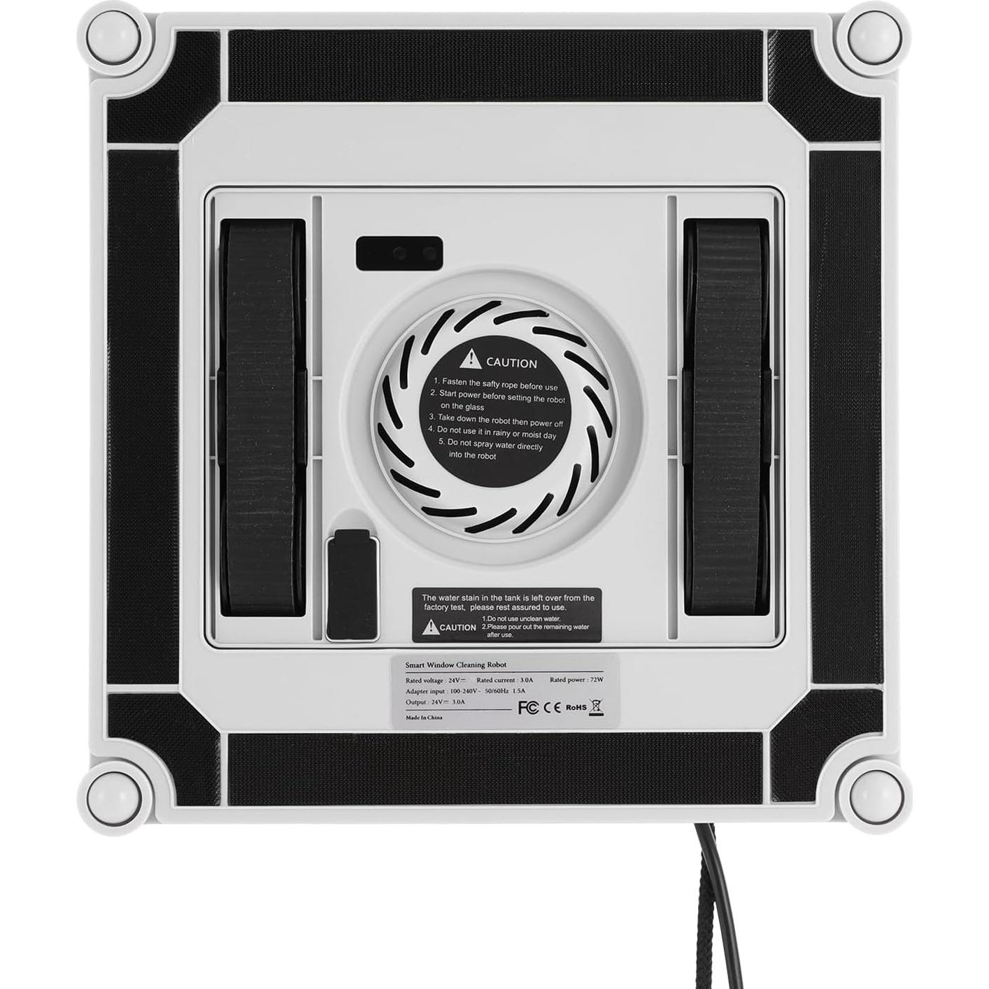 Robot Window Cleaner, Automatic Window Cleaning Robot with Remote&APP Control, Wall Cleaning Robot Vacuum Cleaner with 3*Cleaning Mode for Homes, Office Buildings, High-Rise Buildings