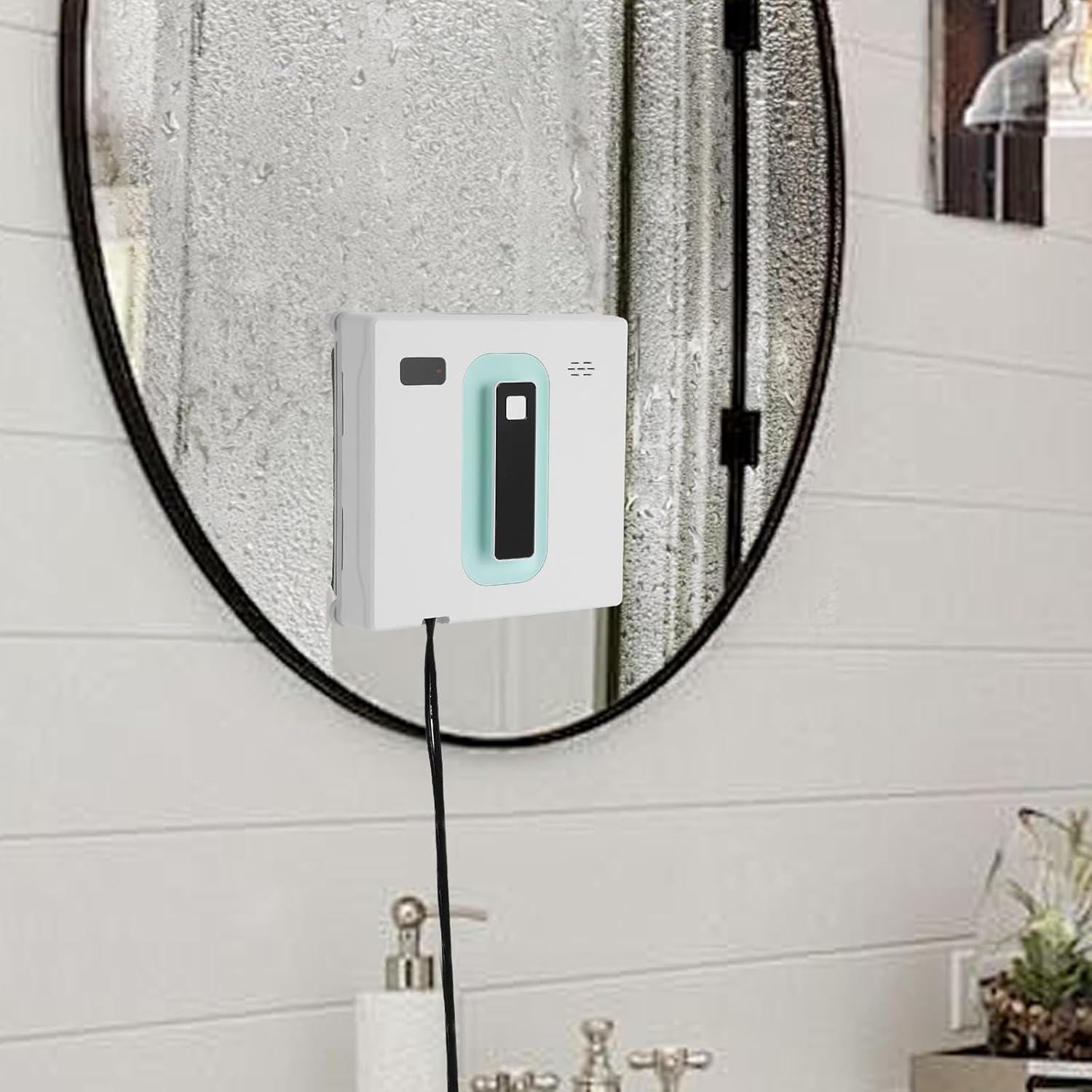 Robot Window Cleaner, Automatic Window Cleaning Robot with Remote&APP Control, Wall Cleaning Robot Vacuum Cleaner with 3*Cleaning Mode for Homes, Office Buildings, High-Rise Buildings