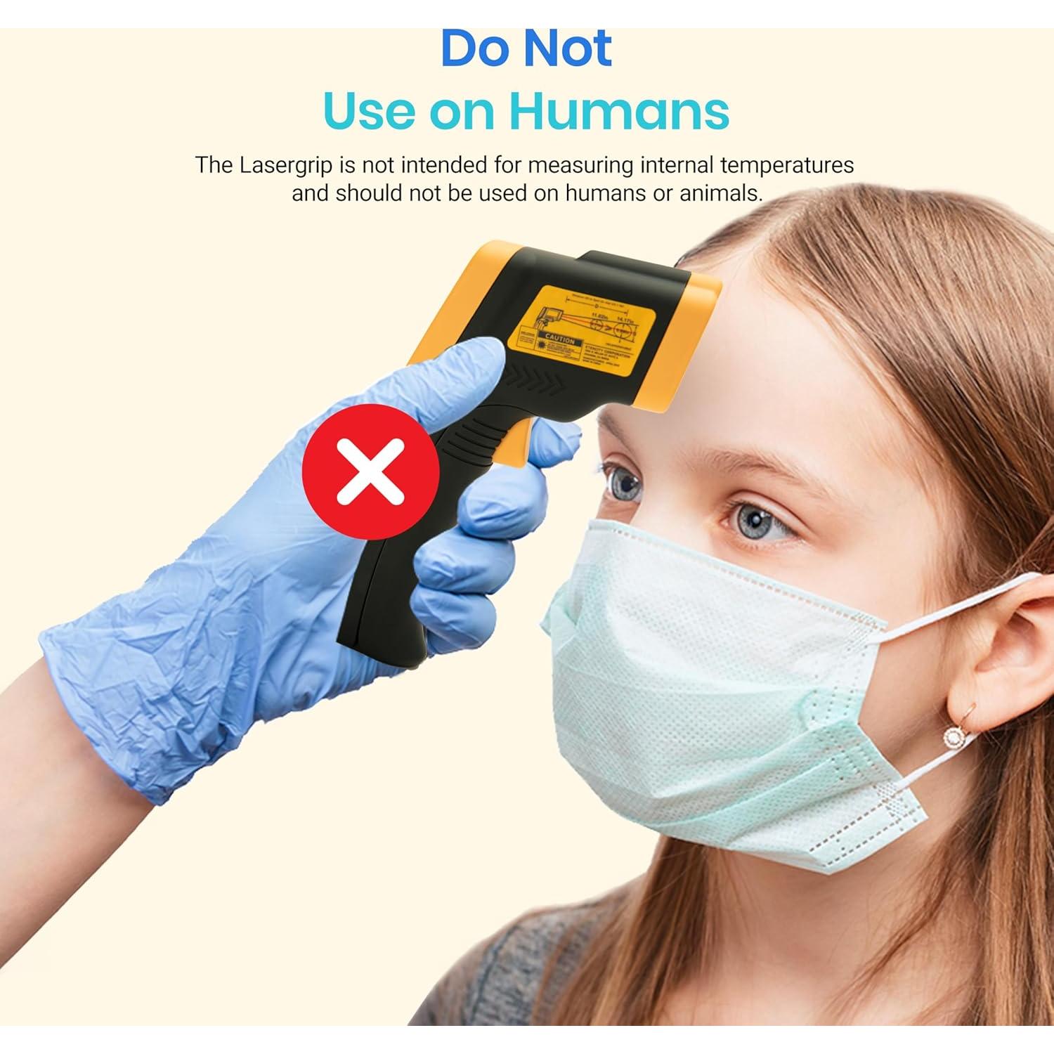 Termómetro Infrarrojo Etekcity Lasergrip 774 -50°C a 450°C