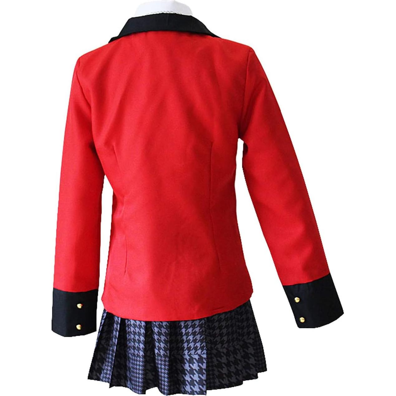 Disfraz Yumeko Jabami Cosplay Escolar 5 Piezas X-Grande