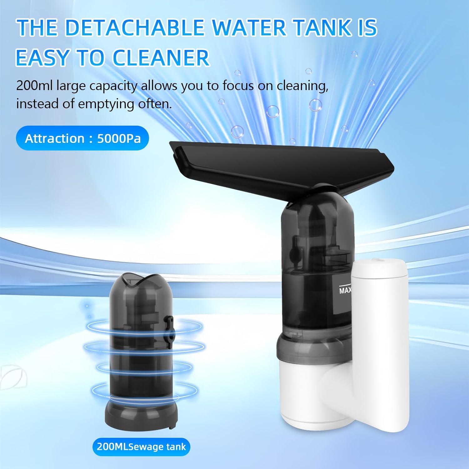 Limpiaparabrisas Inalámbrico MDK AA107 5 en 1 5000Pa 0.5kg