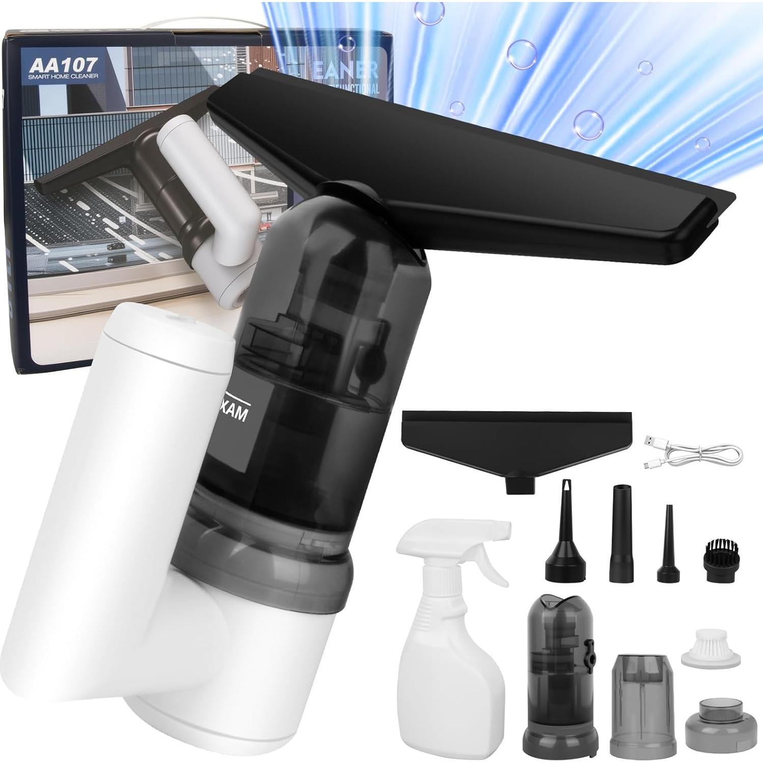 Limpiaparabrisas Inalámbrico MDK AA107 5 en 1 5000Pa 0.5kg