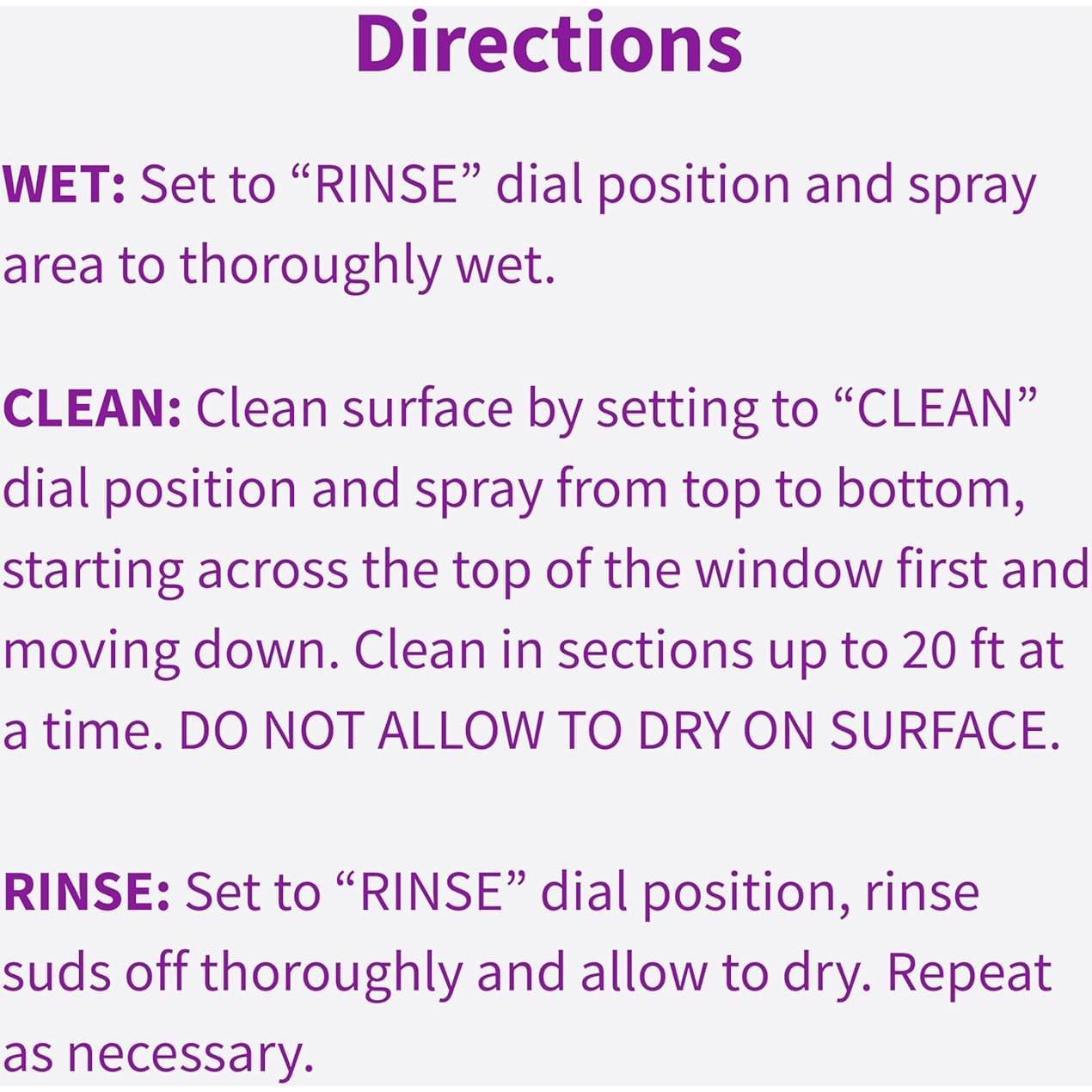 Limpiador de Ventanas Rejuvenate 950 ml para Exteriores