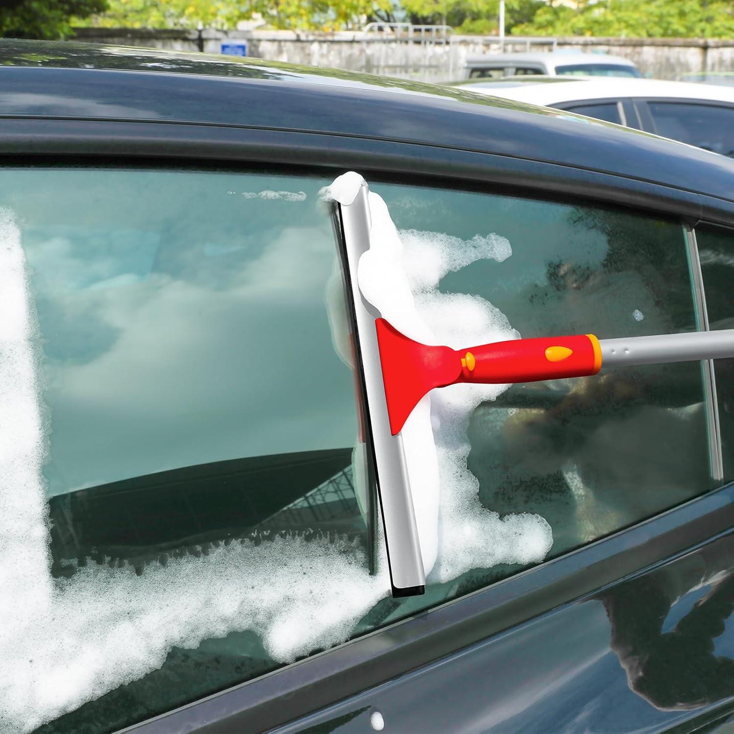 Kit de Limpieza de Ventanas Ajimy con Mango Largo 147 cm