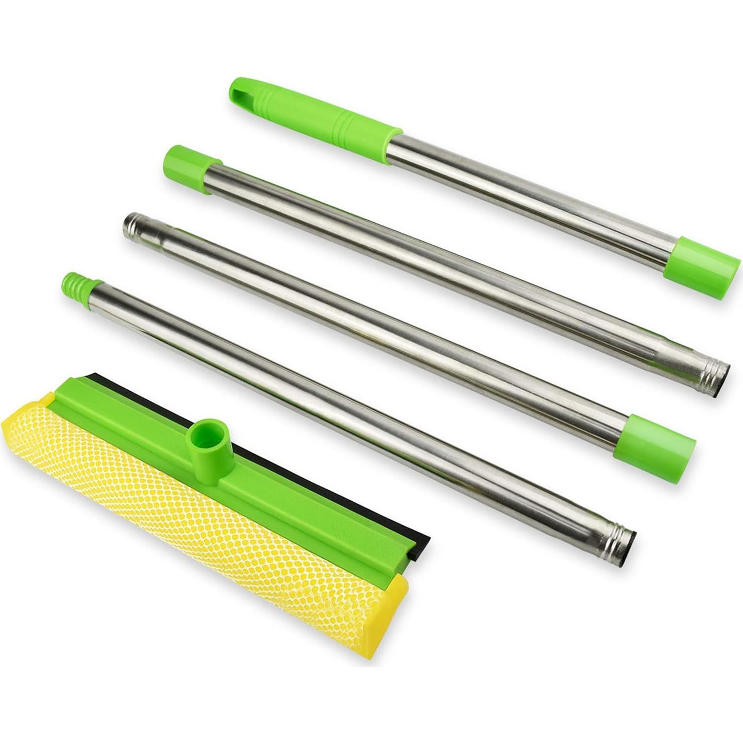 Limpiacristales ITTAHO 2 en 1 con Mango Extensible 147 cm