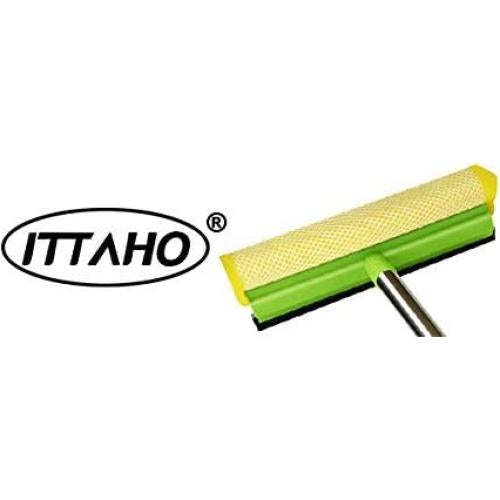 Limpiacristales ITTAHO 2 en 1 con Mango Extensible 147 cm