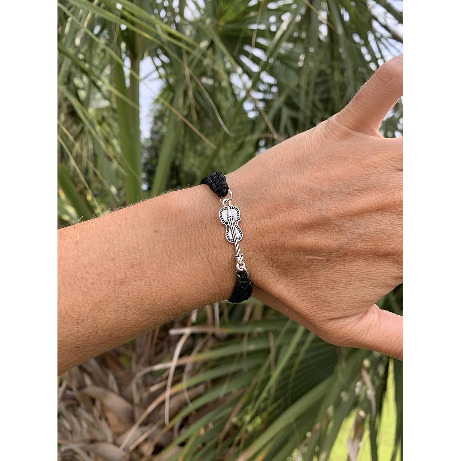 Pulsera Musical Colección Infinita con Encanto de Violín