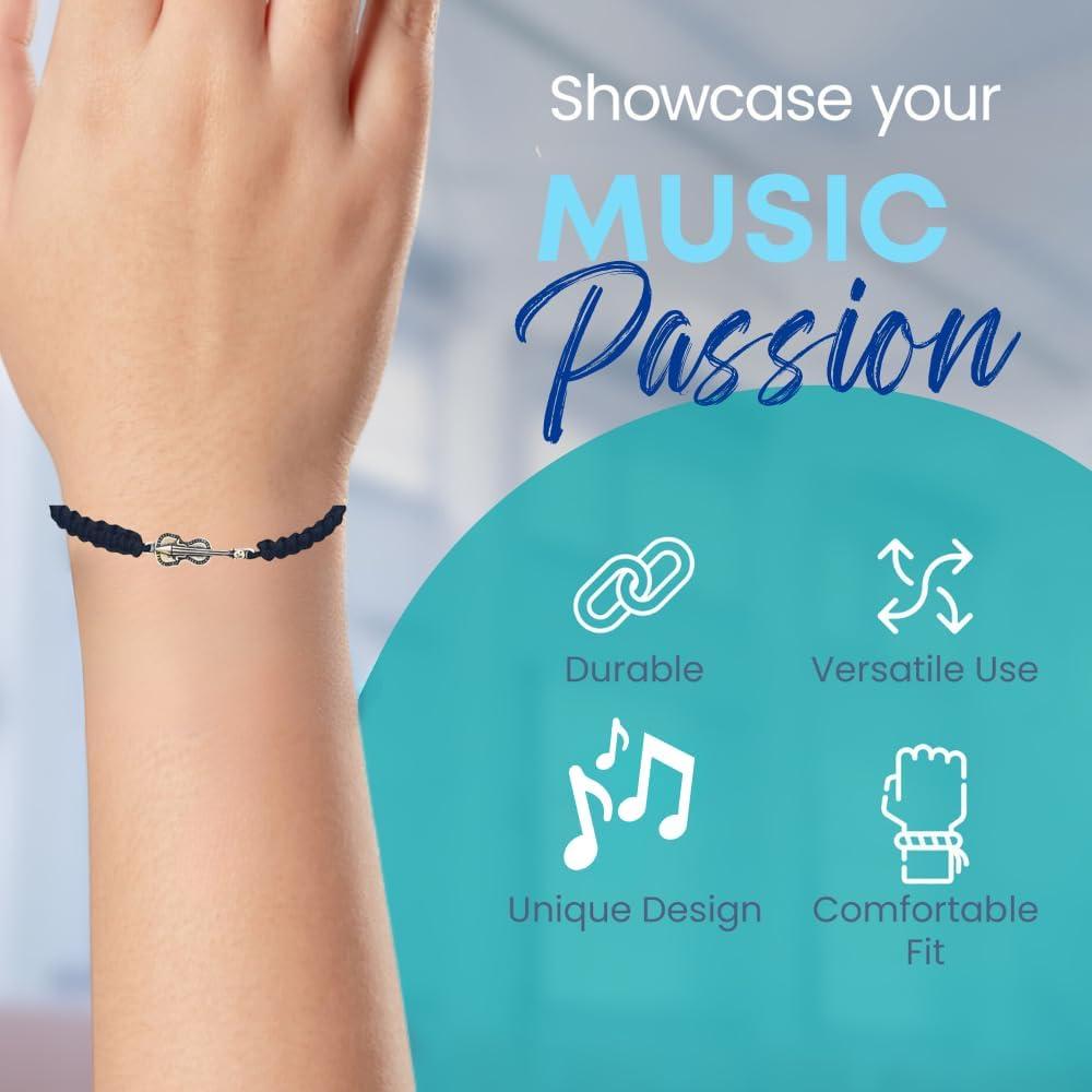 Pulsera Musical Colección Infinita con Encanto de Violín