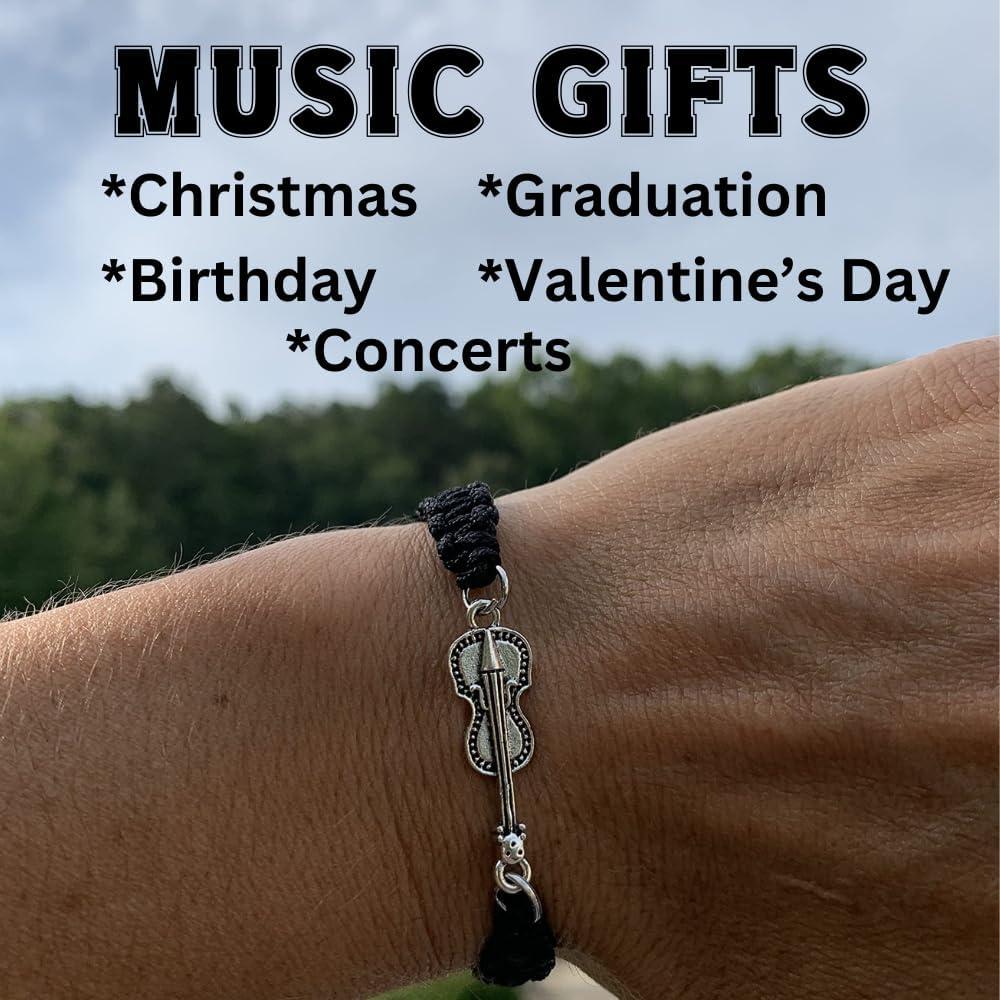 Pulsera Musical Colección Infinita con Encanto de Violín