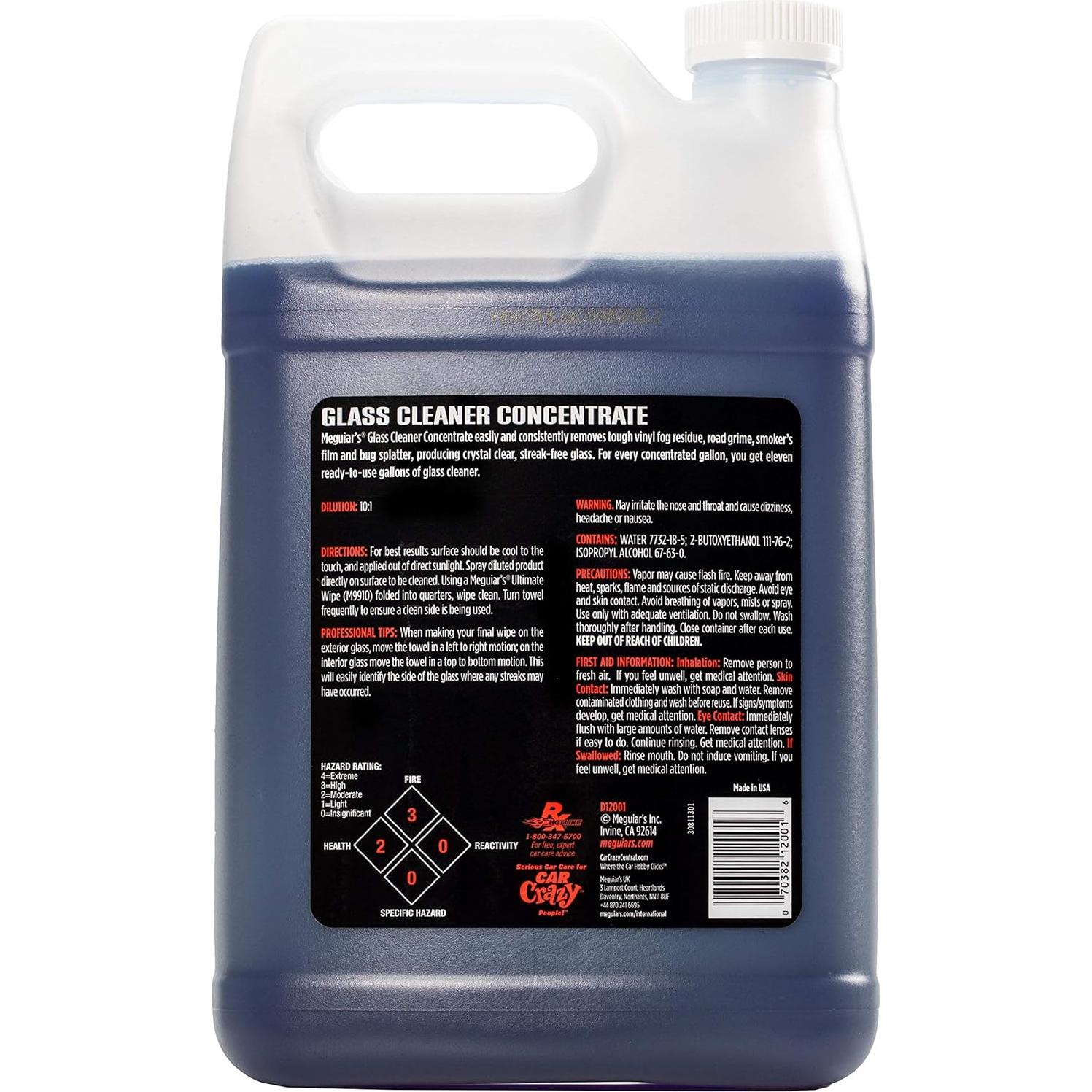 Limpiador de Cristales Profesional Meguiar's D12001 3.78L