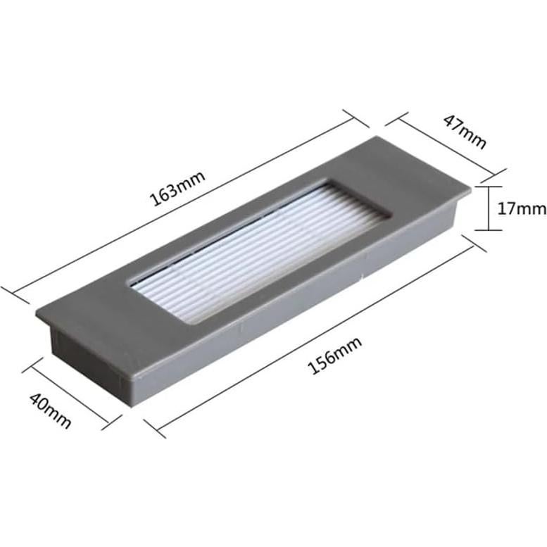 Accesorios para Aspiradora Ecovacs YunZZ YZ009 - 2 Cepillos, 5 Filtros HEPA