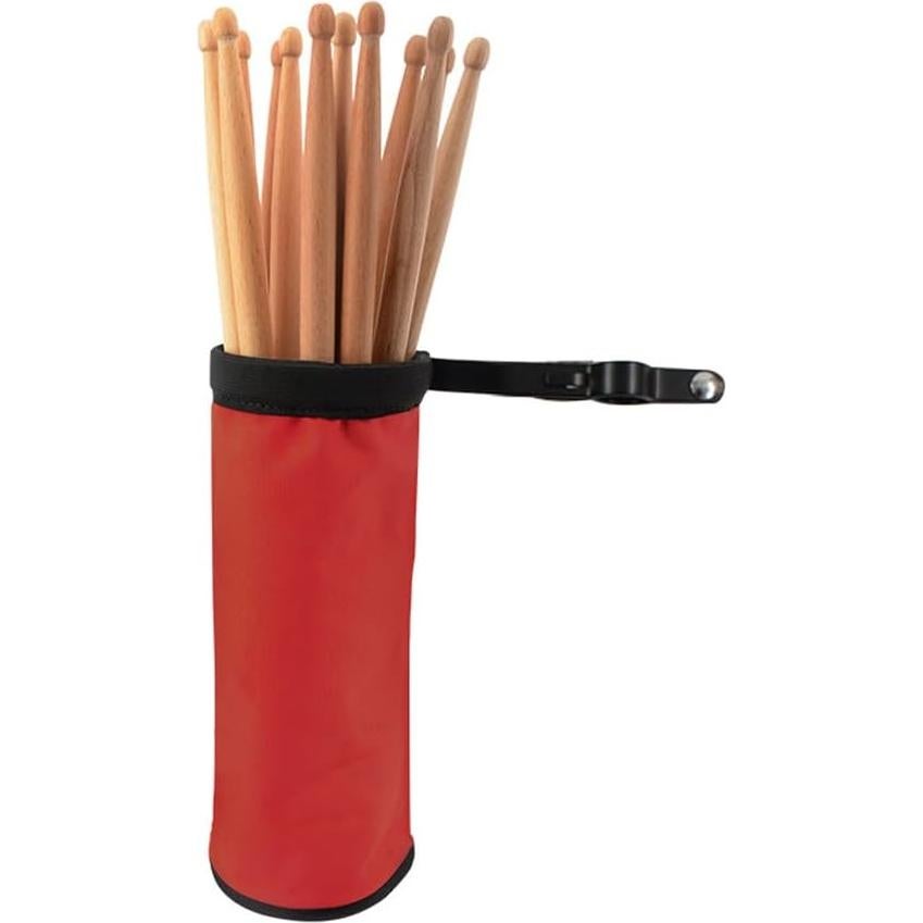 Soporte para Palillos de Batería Rojo QZH2871R Duradero