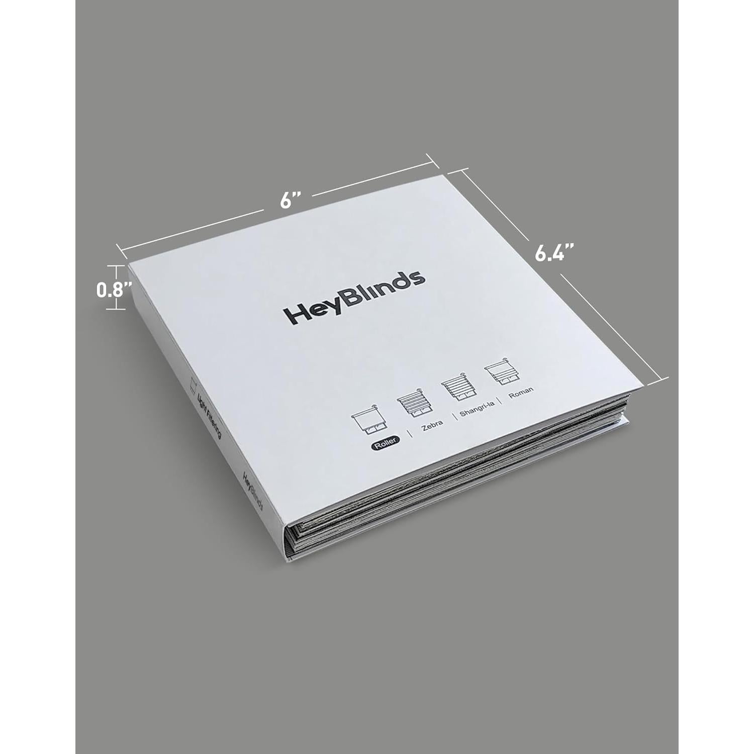 Motorized Blinds with Remote, Smart Blinds for Windows, Light Filtering, Compatible with Alexa (Light Filtering Roller Shades Fabric Samples)