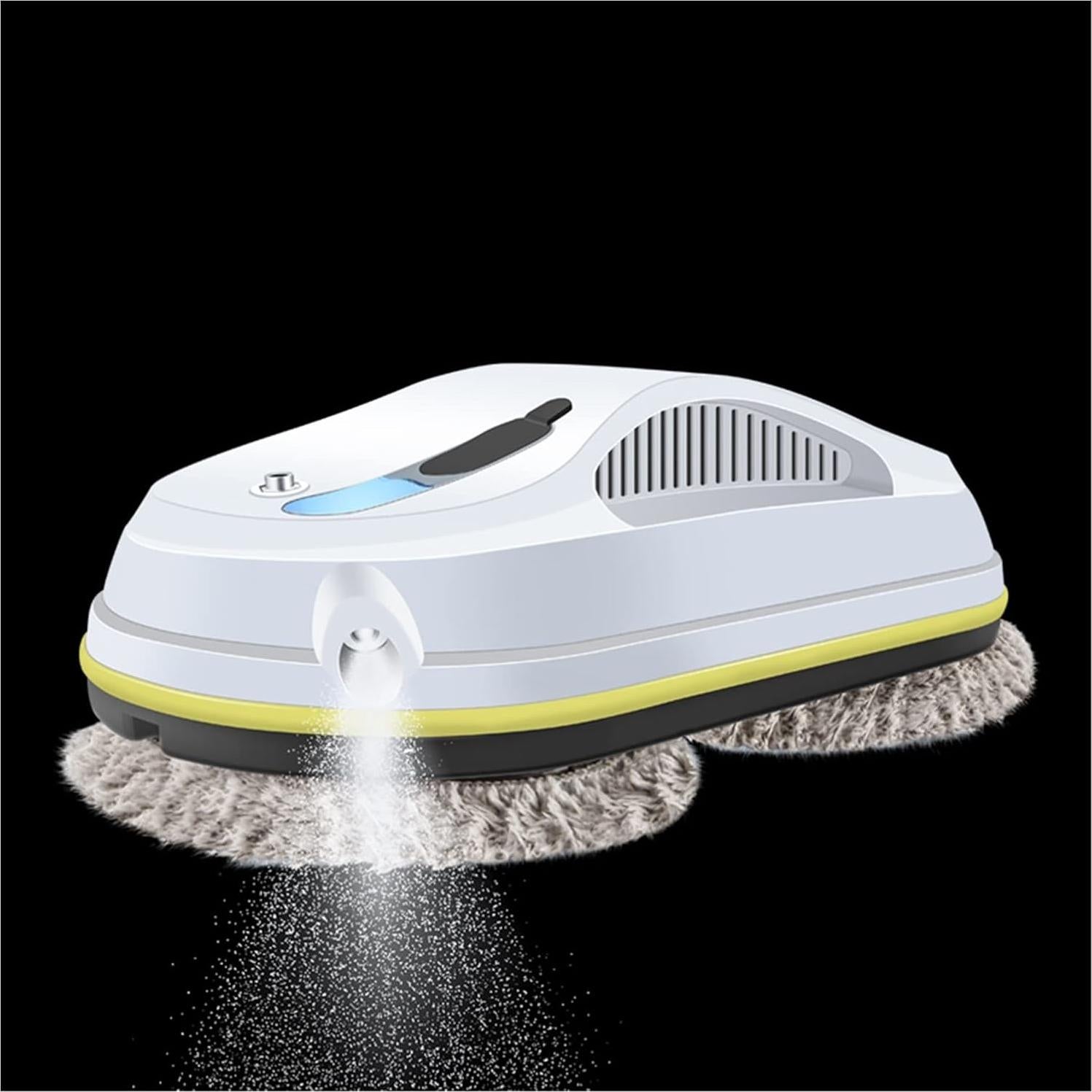 Smart Cleanning Robot Household Window Automatic Water Spray Cleaning Robot Vacuum Cleaner Remote Control Electric Window Wiper Household Glass Wiper for Outdoor/Indoor W(