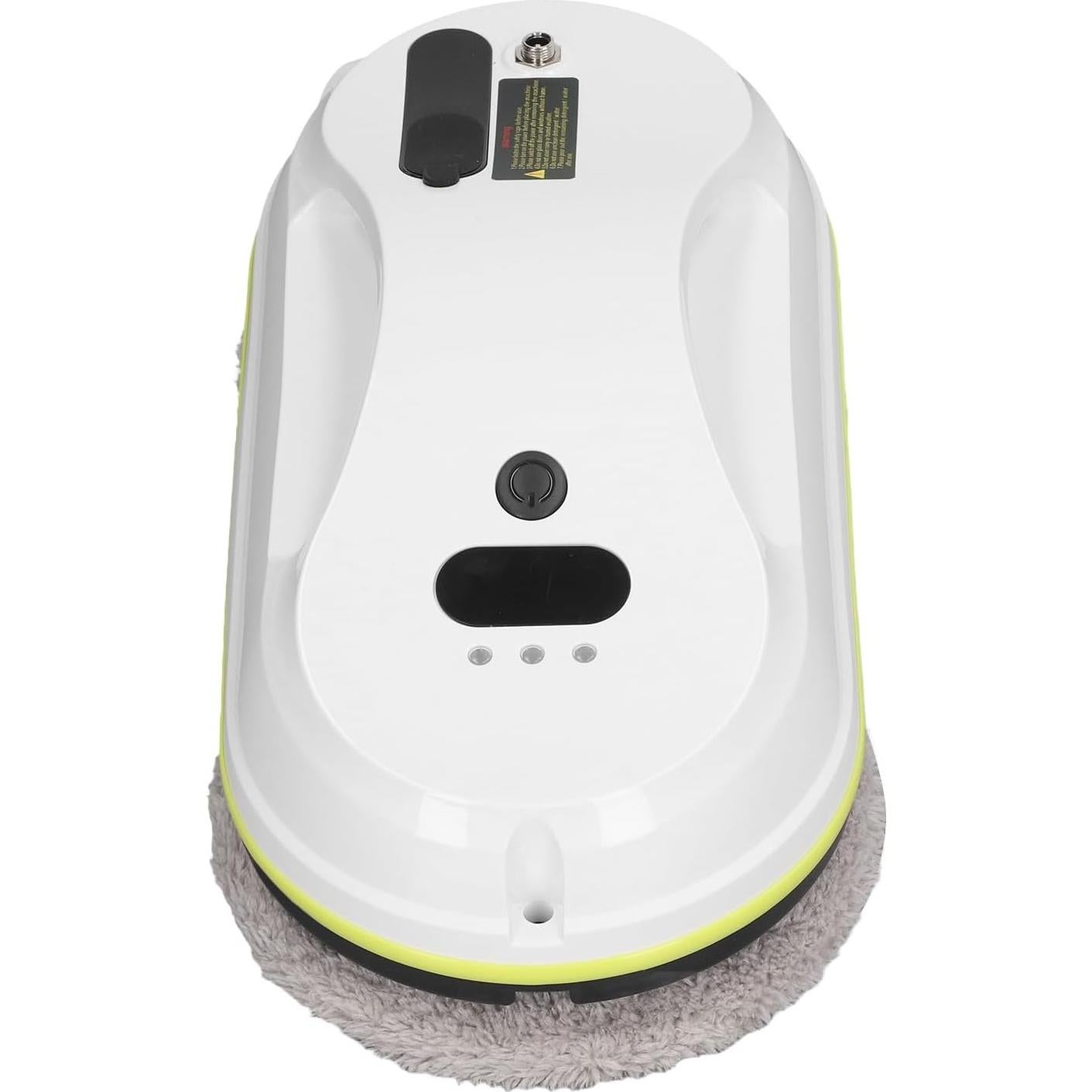 Automatic Window Cleaner Robot, Cordless Outside Remote Control Smart Robotic Cleaner, Strong Suction for Home Use, Efficient Cleaning with UPS Power Off Period (US