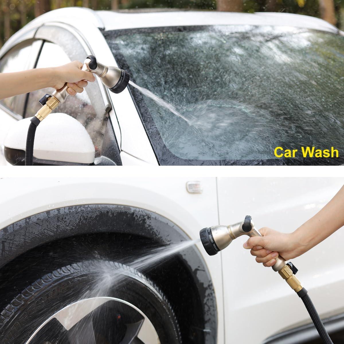 Boquilla de Manguera FANHAO Metal 8 Patrones Riego Jardín