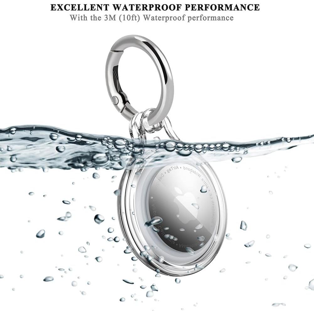 Soporte impermeable COOLQO para AirTag - 4 colores - PC duro