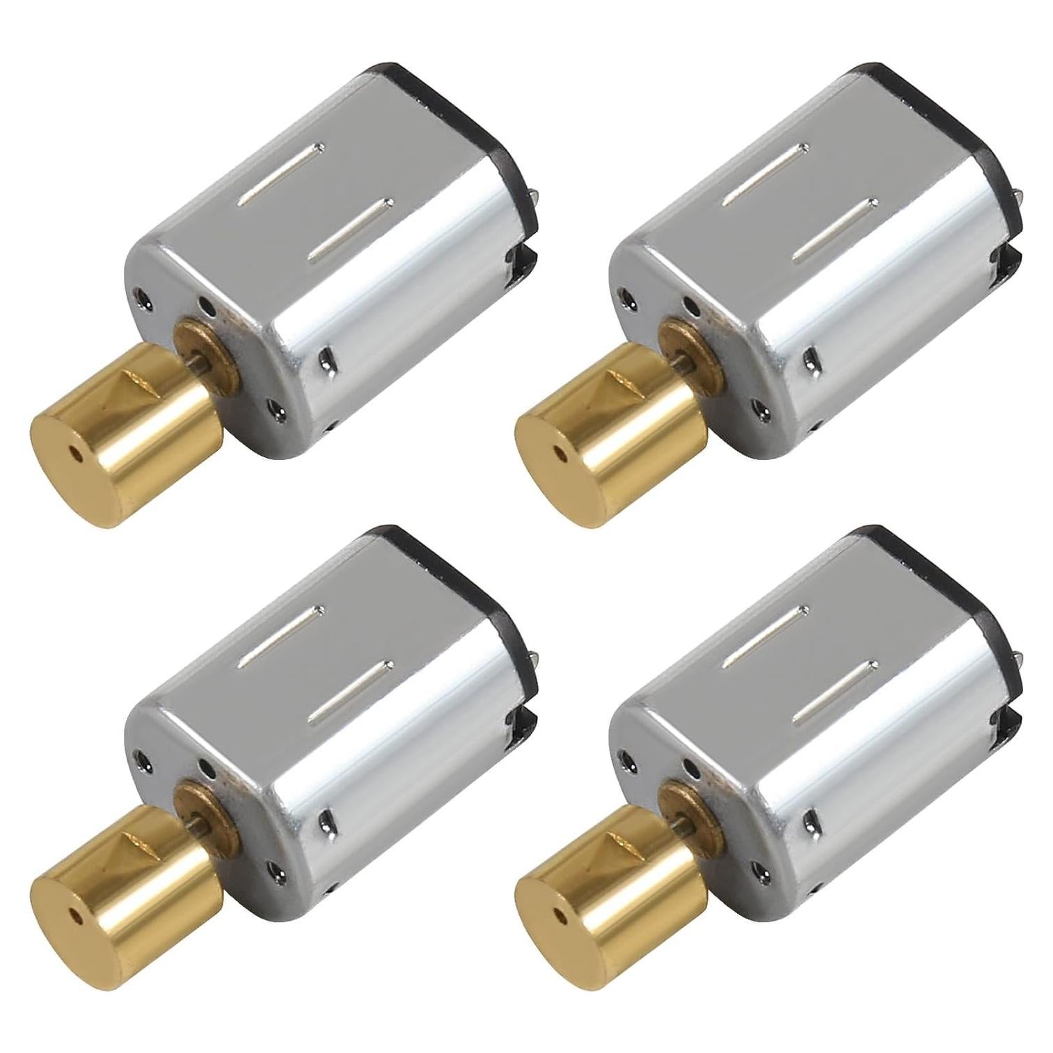 4pcs DC 3V N20 Vibration Motor Mini Micro Metal Gear Motor 8000RPM Powerful Small Electric Motor Micro Vibrating Motors