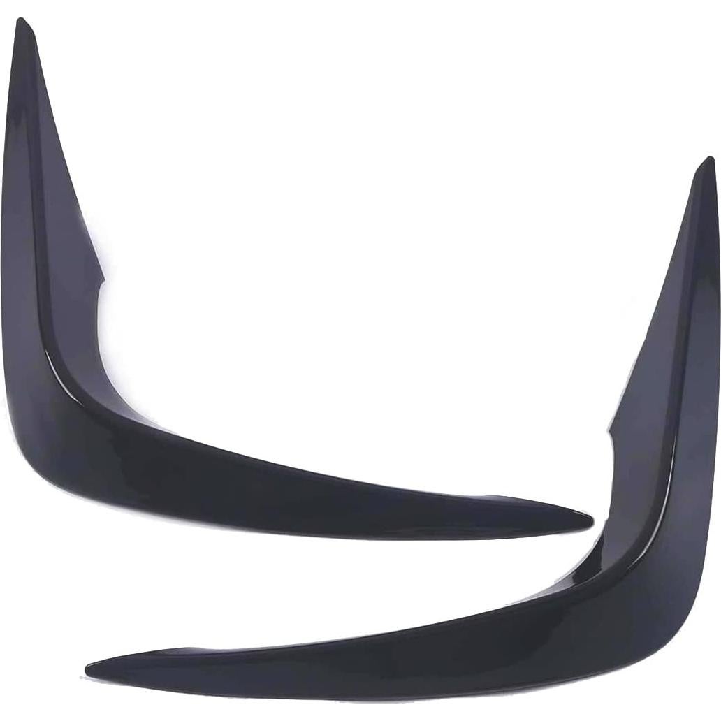 Cubierta de Luz de Niebla Delantera Toyota Highlander 2020-2025 KELEIMAI ABS Negro 2 Pcs