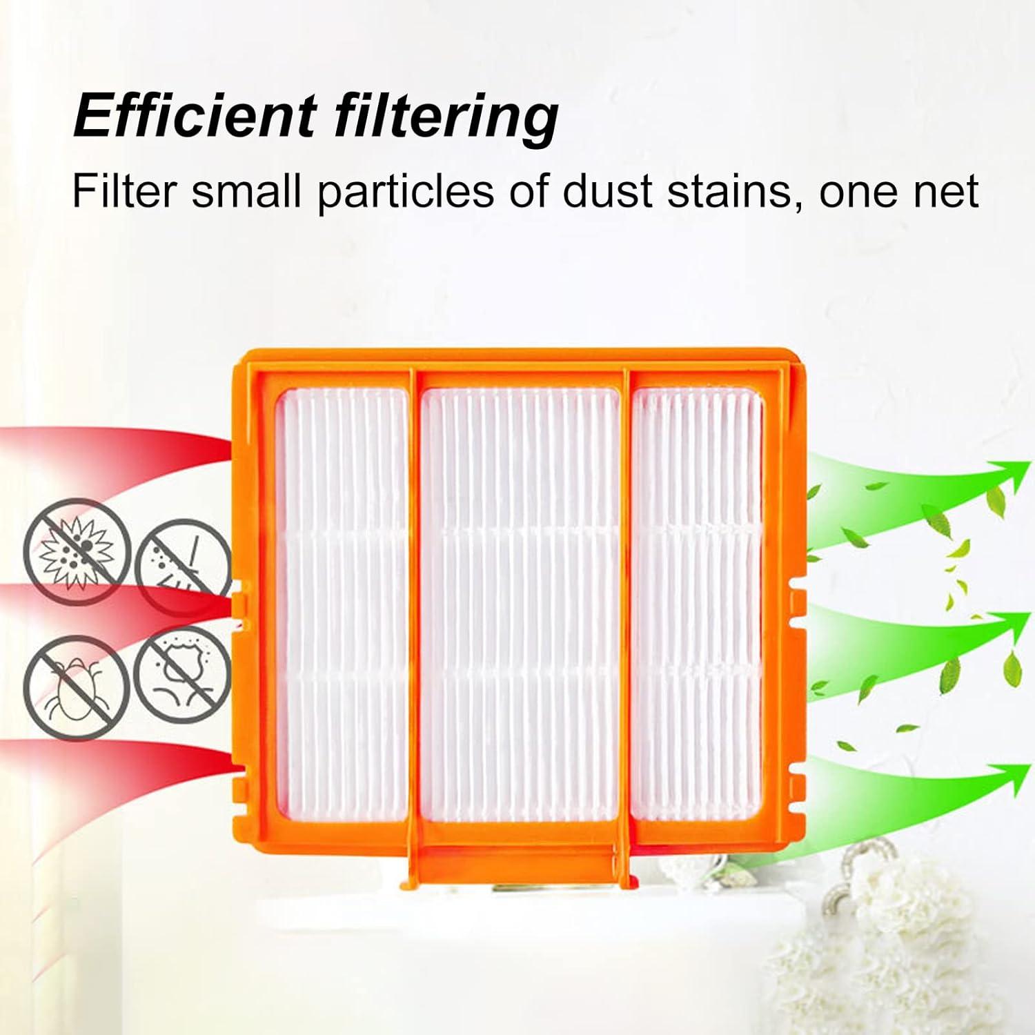 Kit de Accesorios para Aspiradora Robot Shark AI - 4 Filtros HEPA, 8 Cepillos