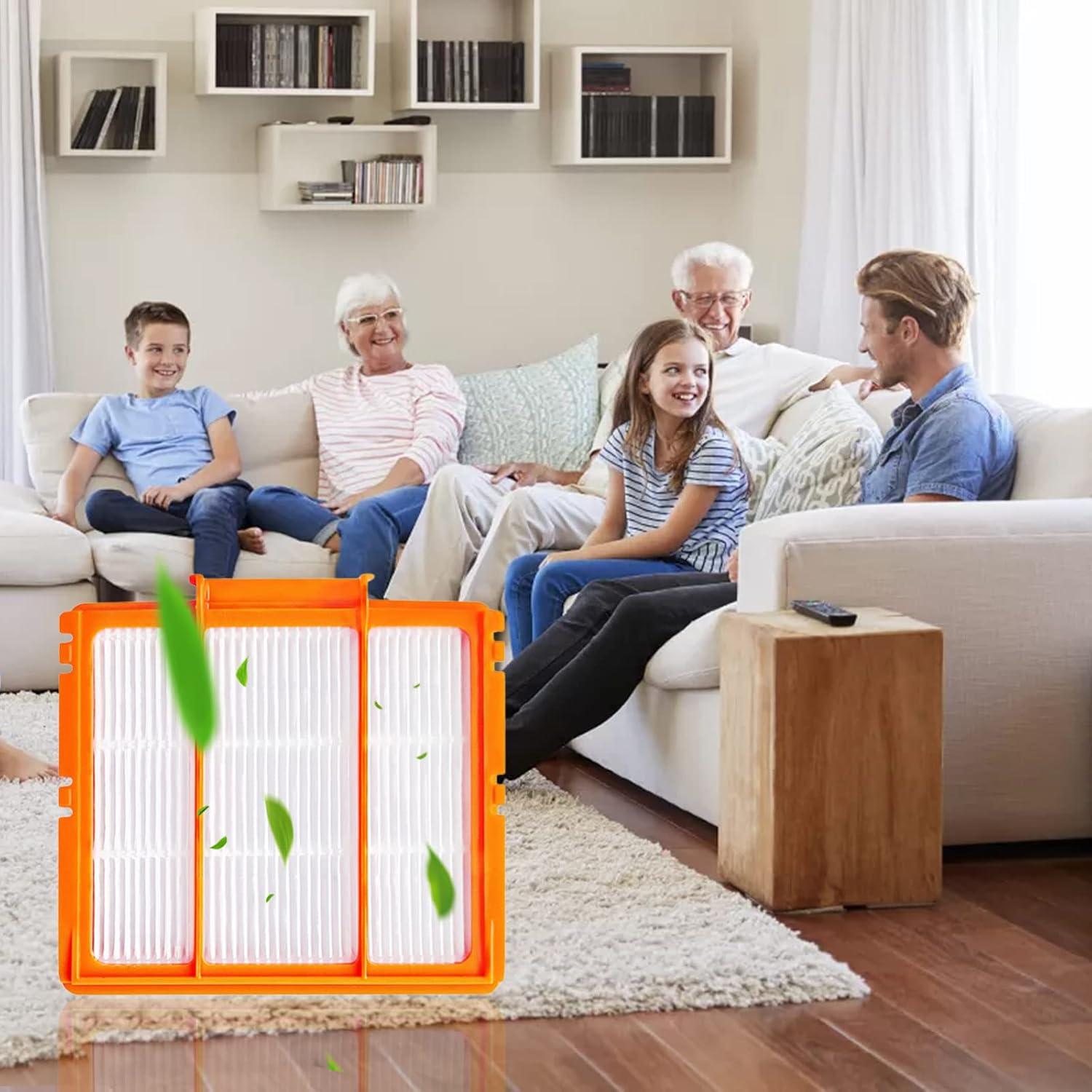 Kit de Accesorios para Aspiradora Robot Shark AI - 4 Filtros HEPA, 8 Cepillos