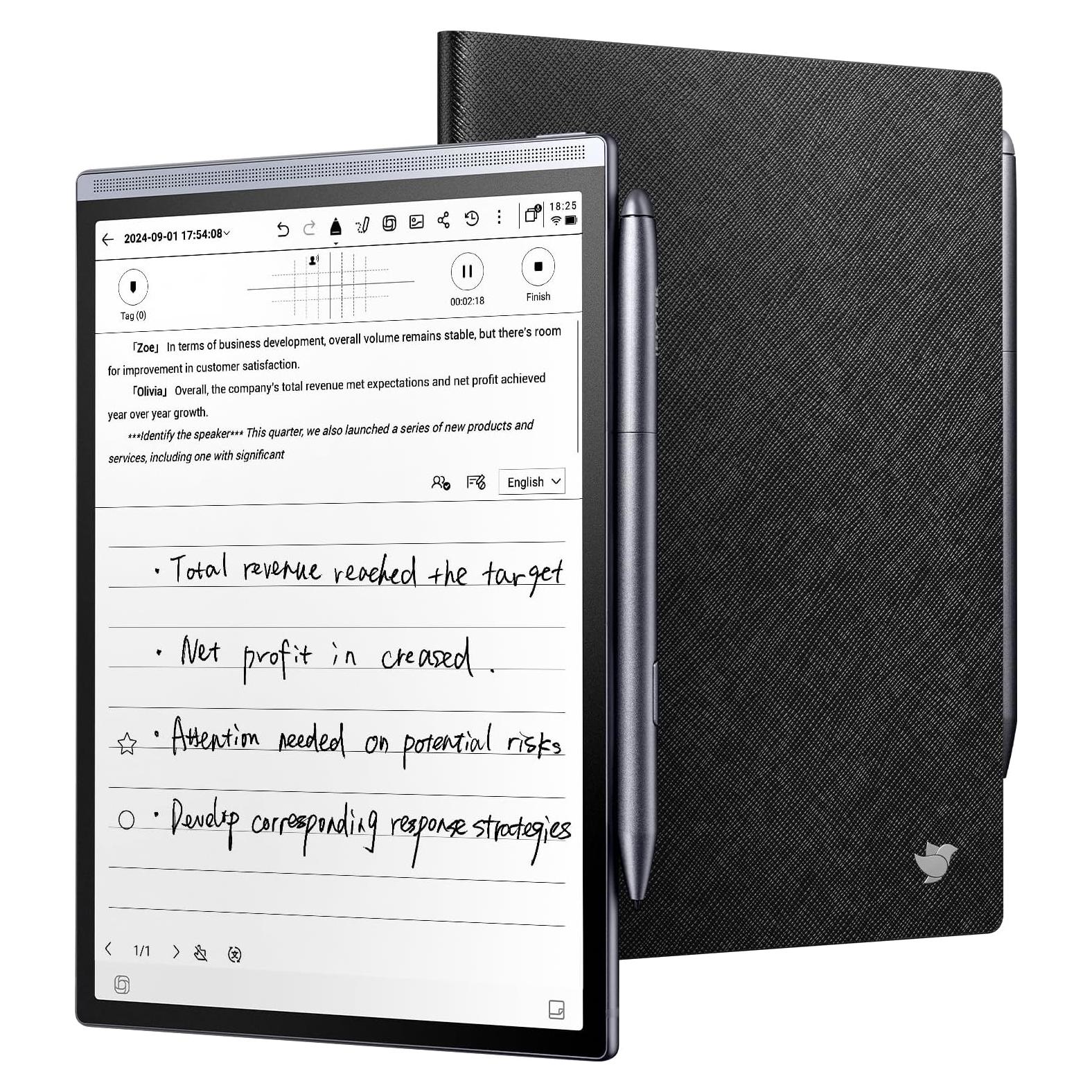 Tableta Digital AINOTE Air 2 - 8.2" con Funda Negra y IA