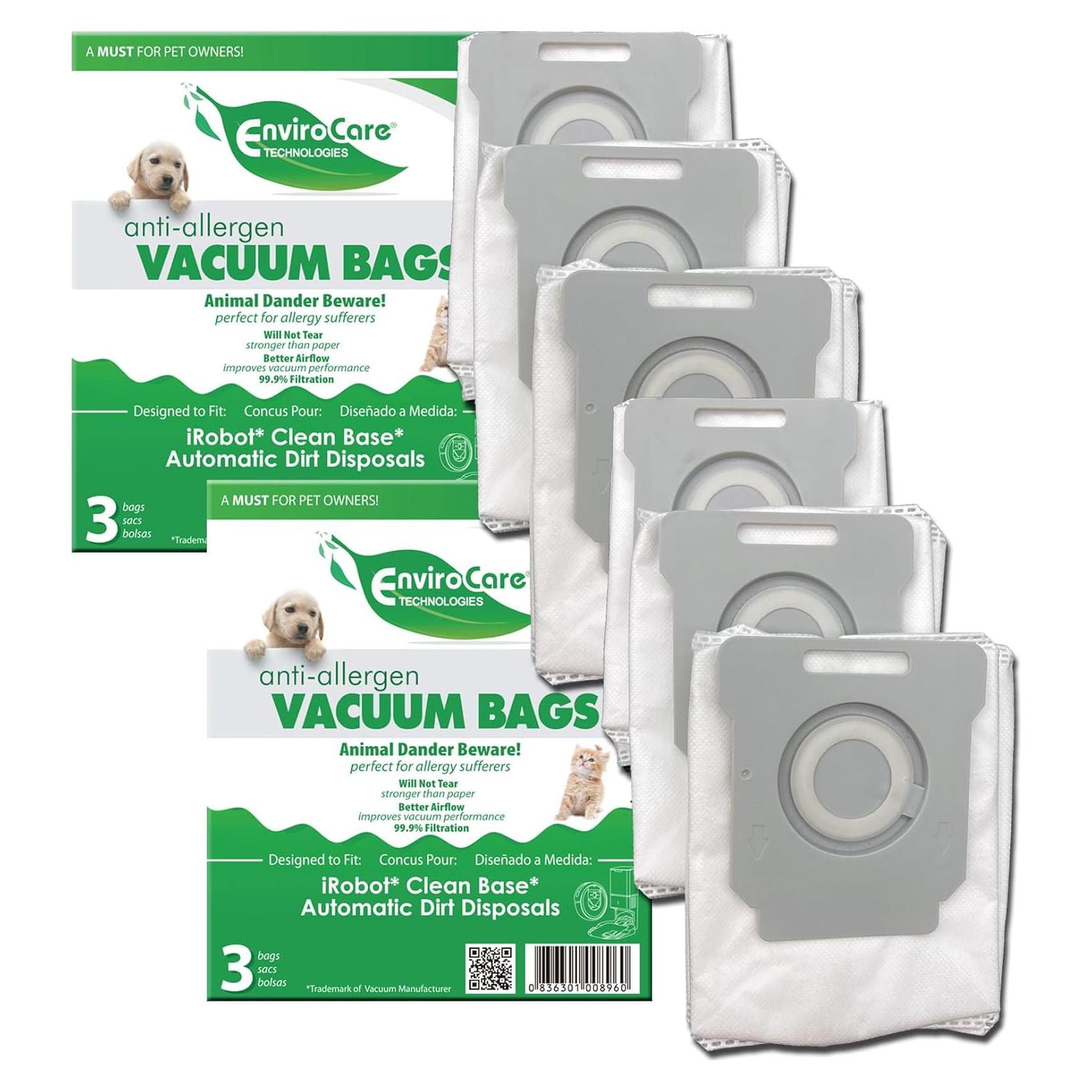 Bolsas de Aspiradora HEPA EnviroCare para iRobot Roomba