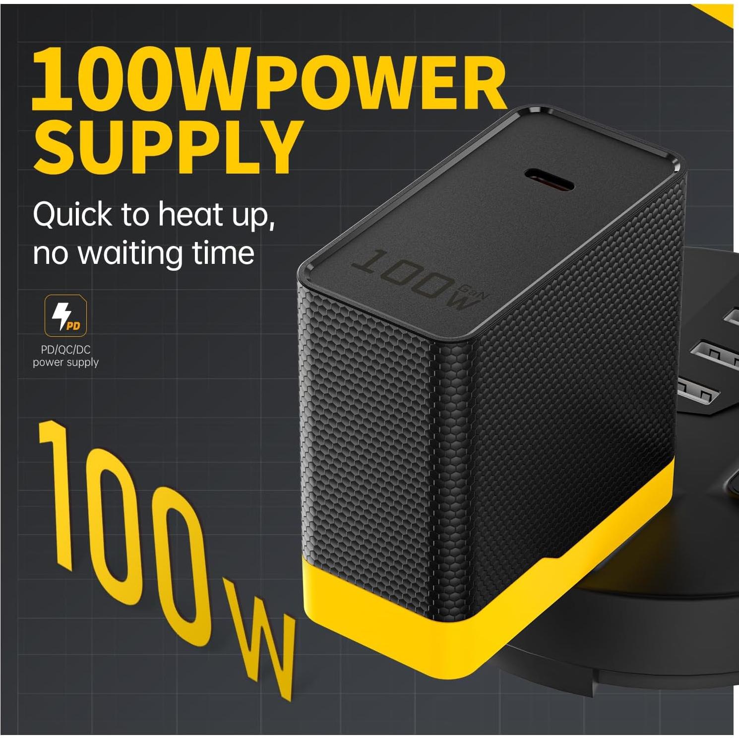 Soldador Portátil FNIRSI HS-02 100W Calentamiento Rápido