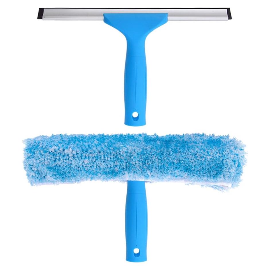 Combo de Limpieza de Ventanas MR.SIGA - Limpiaparabrisas 25cm y Microfibra