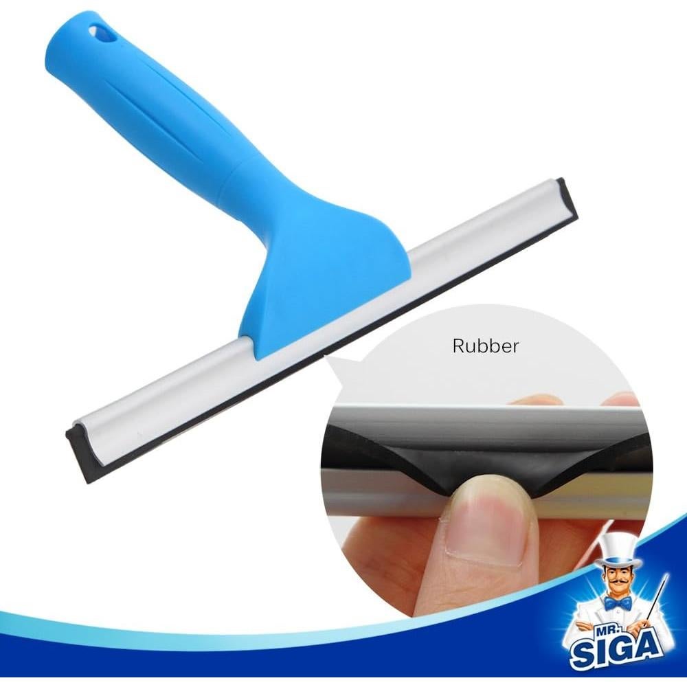 Combo de Limpieza de Ventanas MR.SIGA - Limpiaparabrisas 25cm y Microfibra