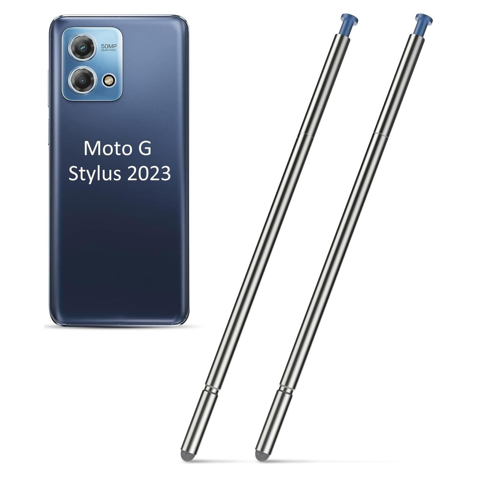 2 Plumas Táctiles Granarbol para Moto G Stylus 2023 Azul