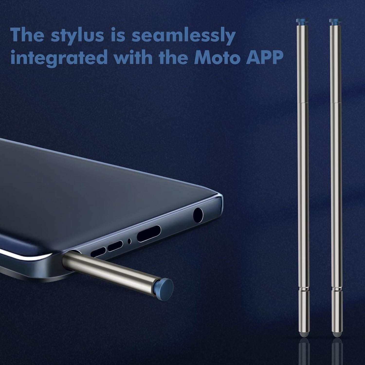 2 Plumas Táctiles Granarbol para Moto G Stylus 2023 Azul