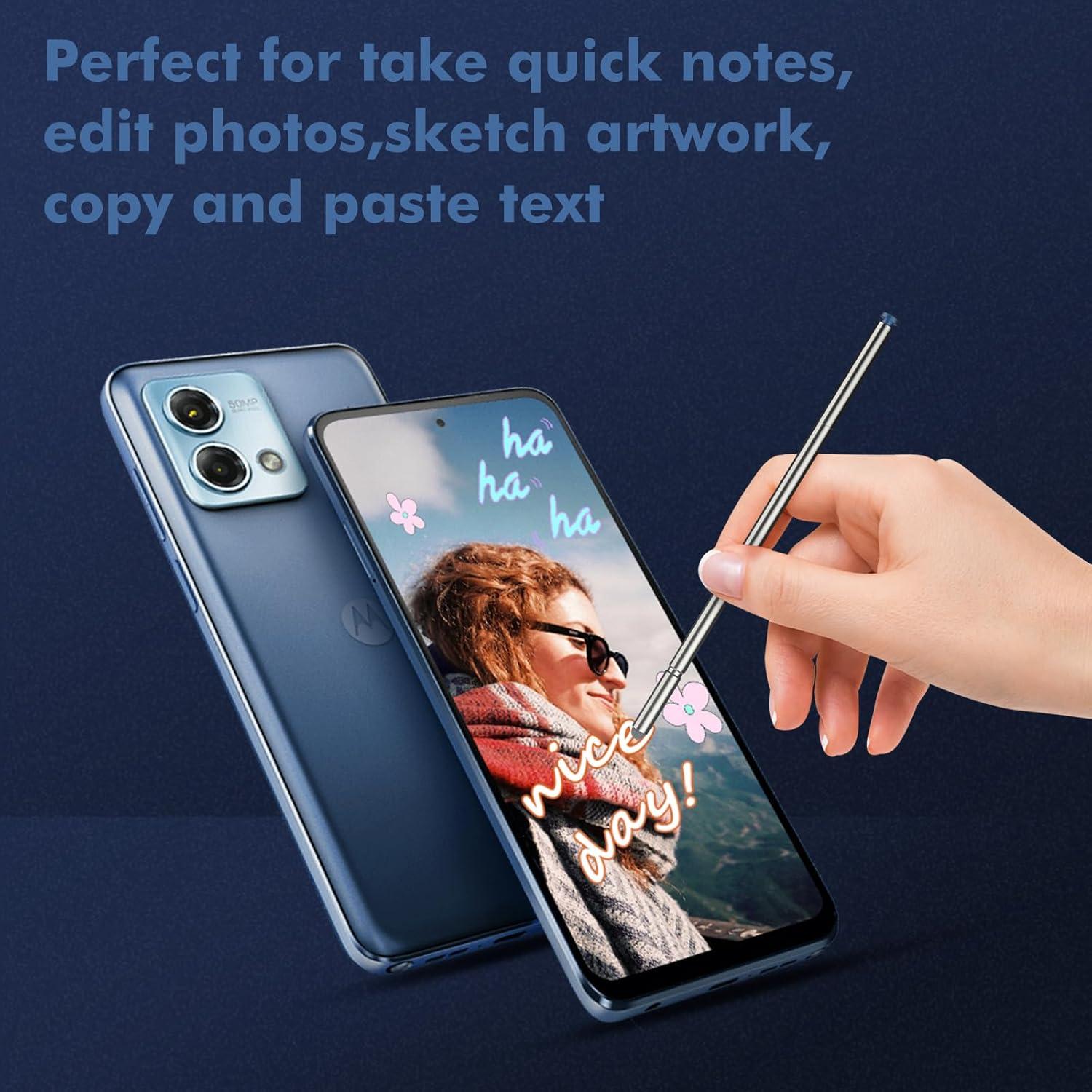 2 Plumas Táctiles Granarbol para Moto G Stylus 2023 Azul