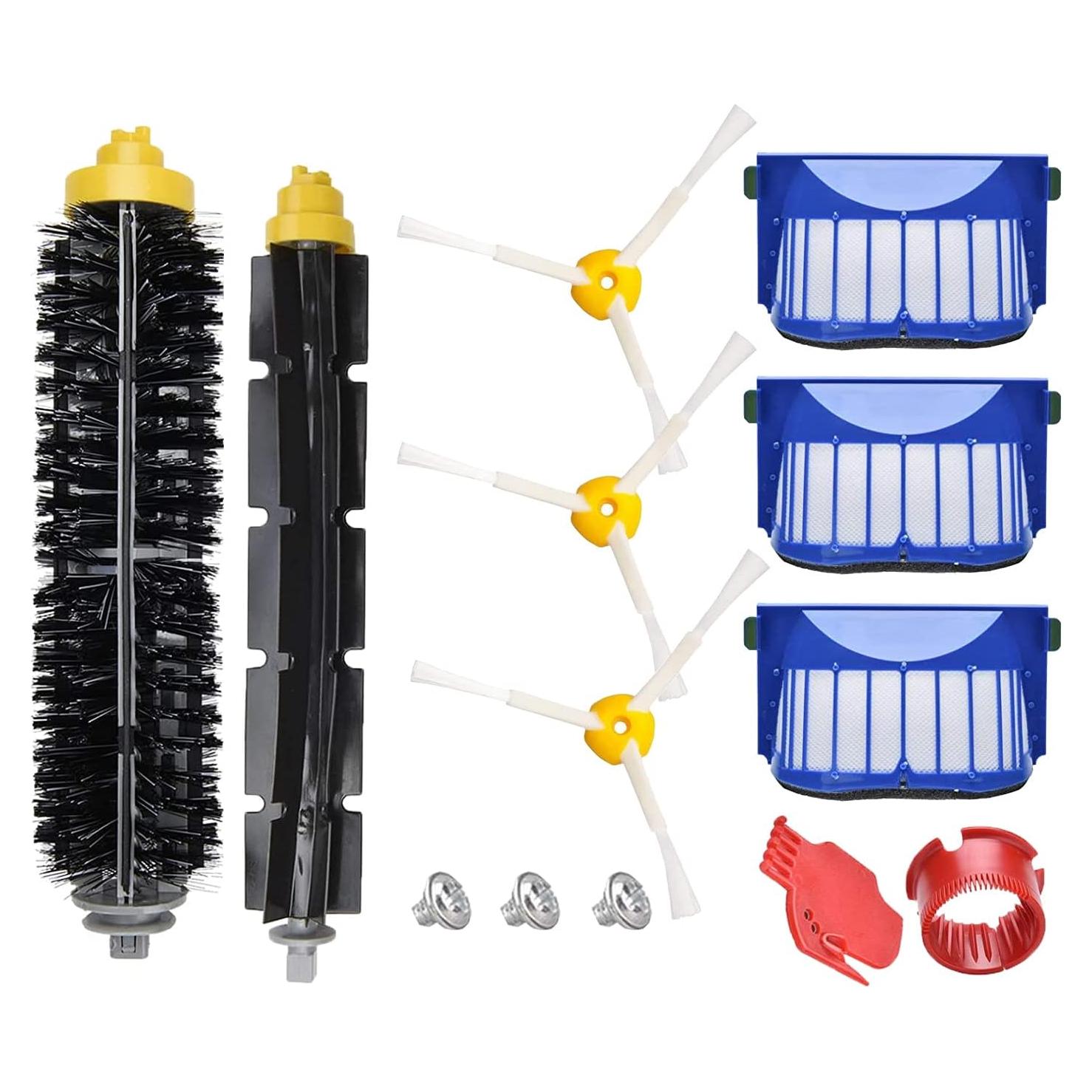 Piezas de Repuesto Fuyoda para iRobot Roomba 600 - Filtros y Cepillos